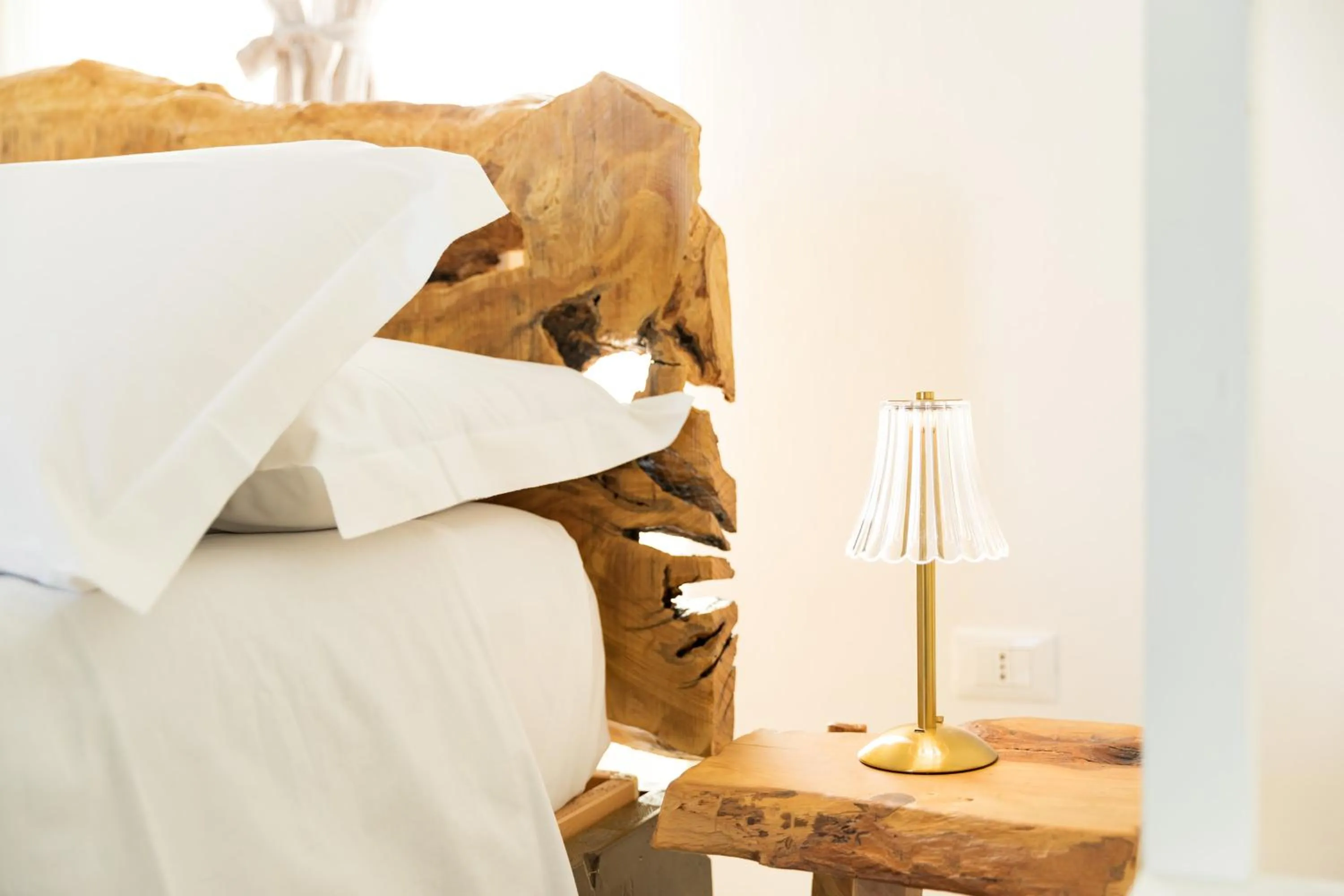 Decorative detail, Bed in Masseria Abadia Uno