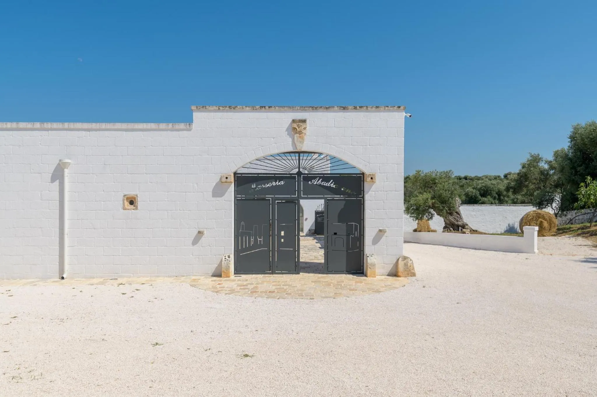 Facade/entrance in Masseria Abadia Uno