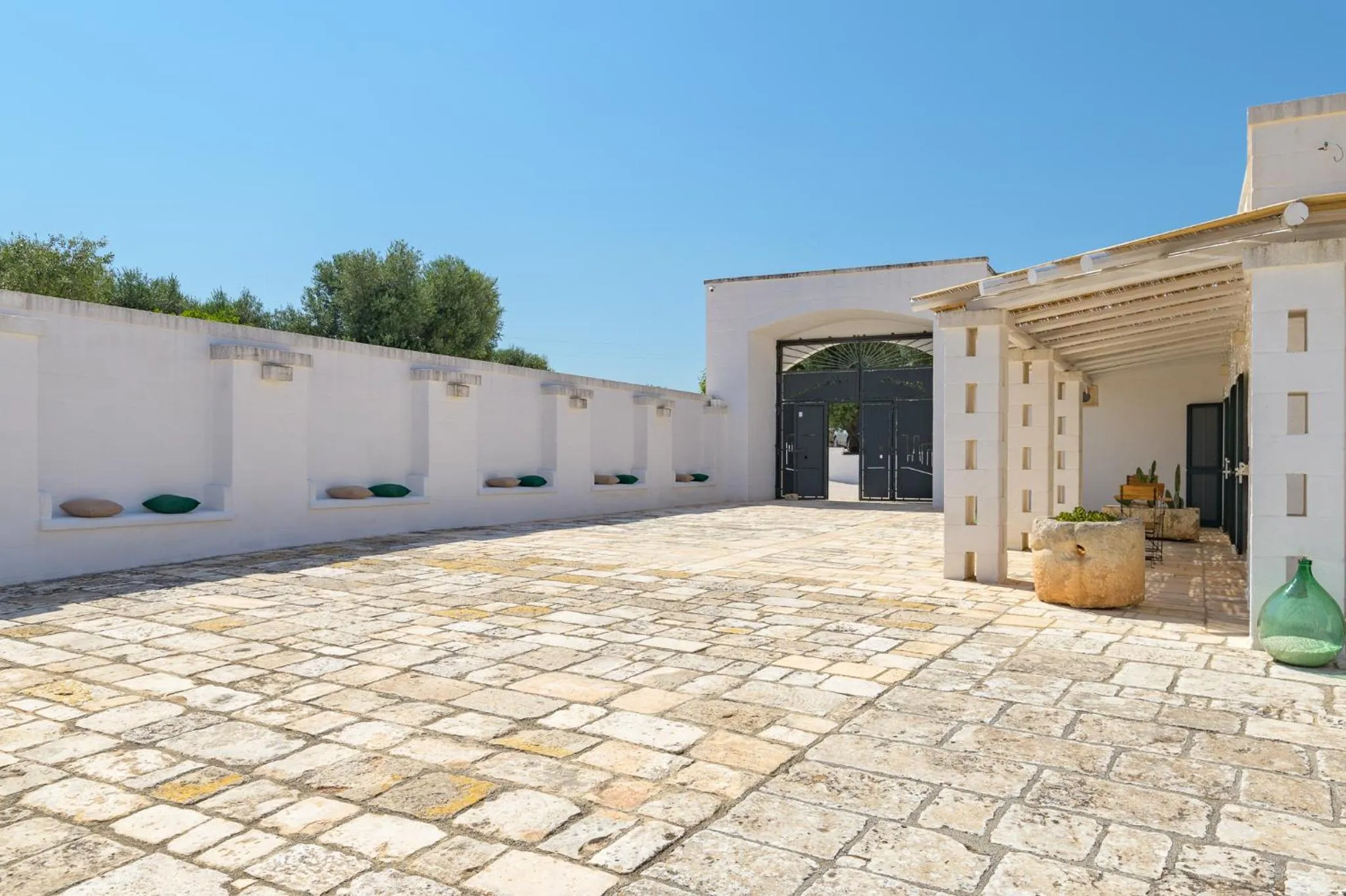 Patio in Masseria Abadia Uno