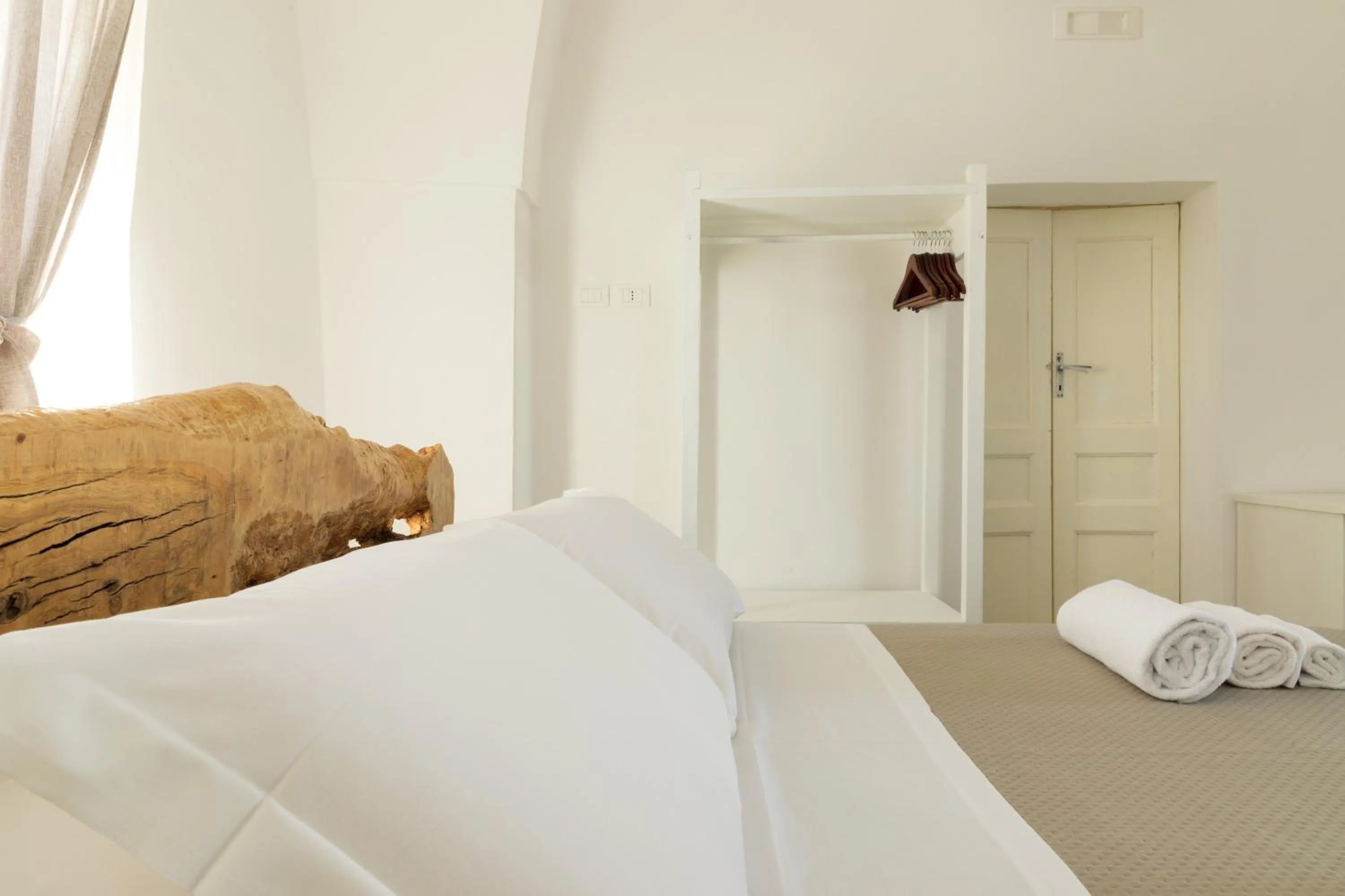 Bed in Masseria Abadia Uno