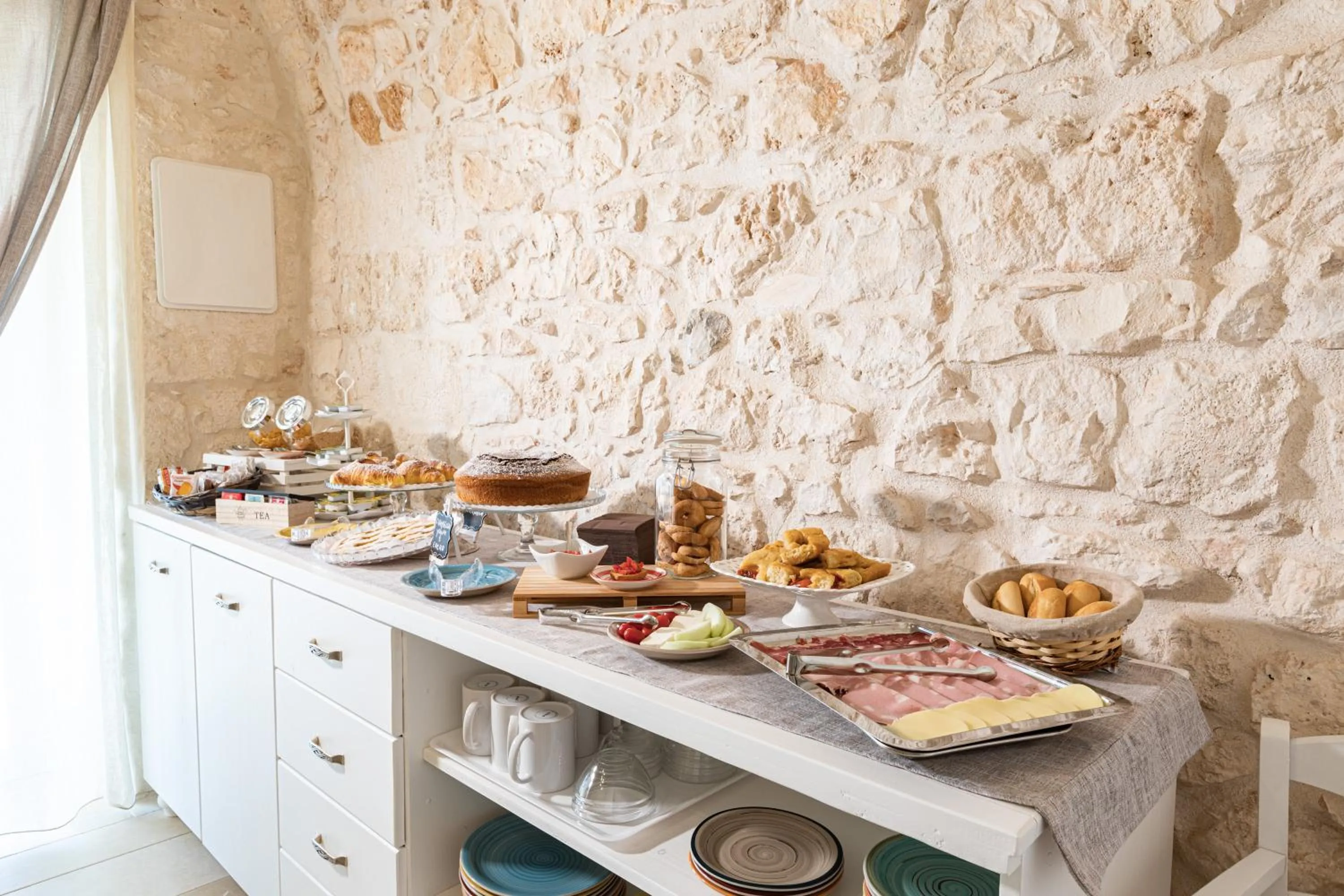 Breakfast in Masseria Abadia Uno