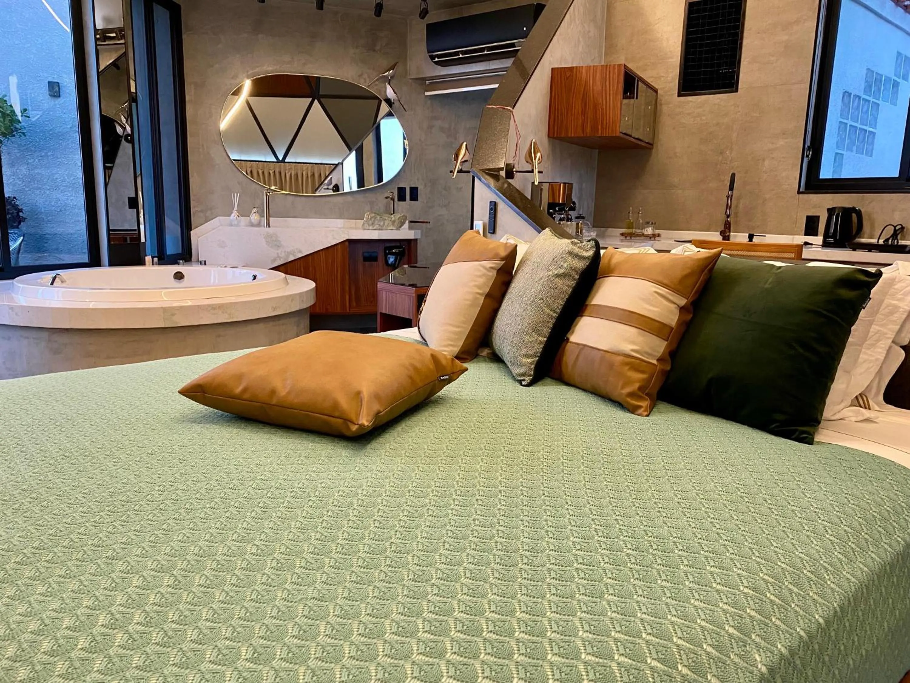 Bed in Mirante Pousada Boutique