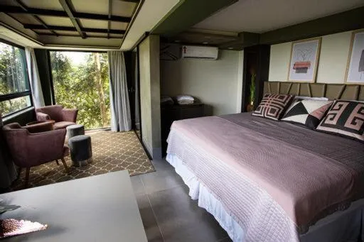 Bed in Mirante Pousada Boutique