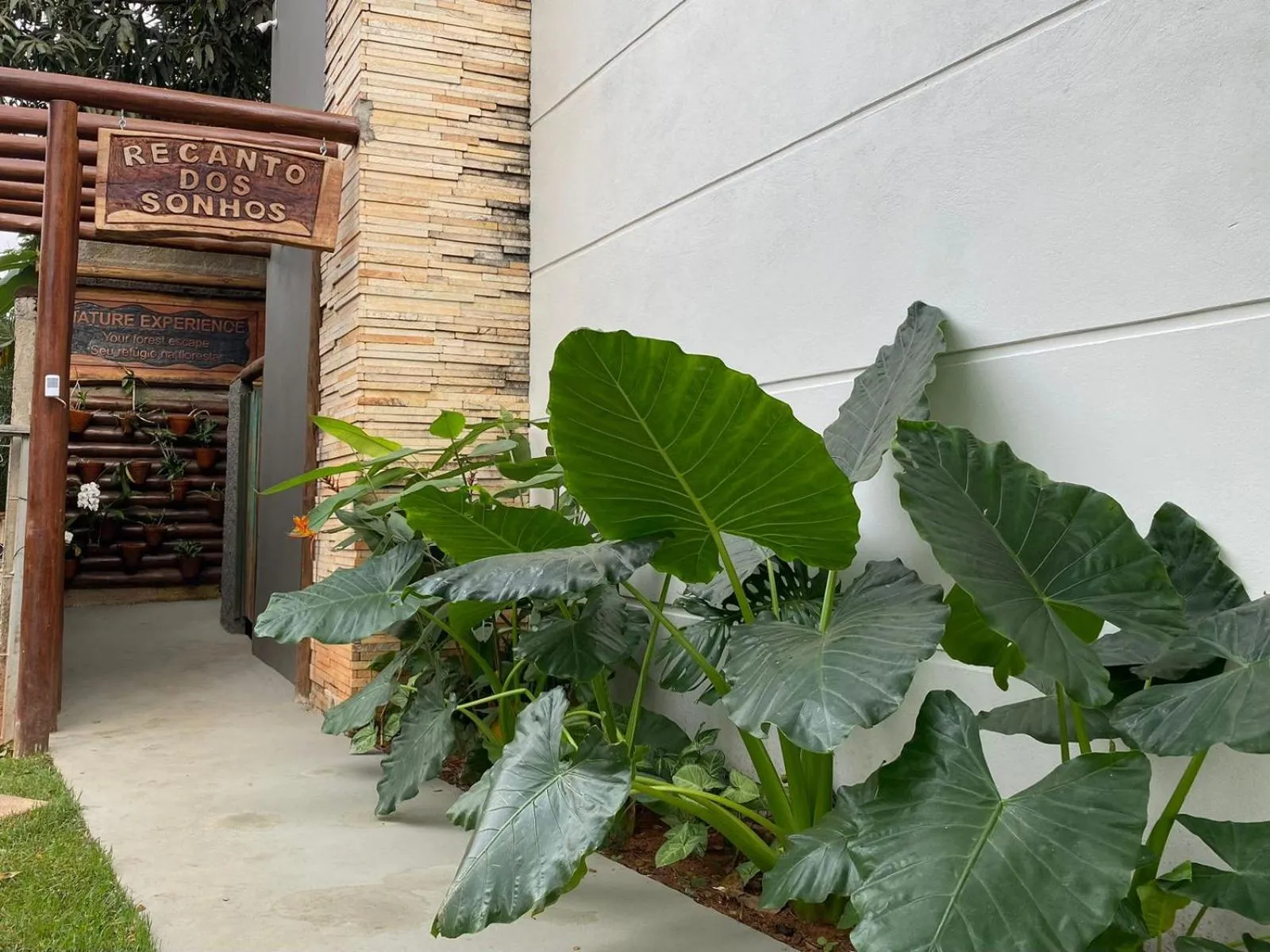 Garden view in Mirante Pousada Boutique