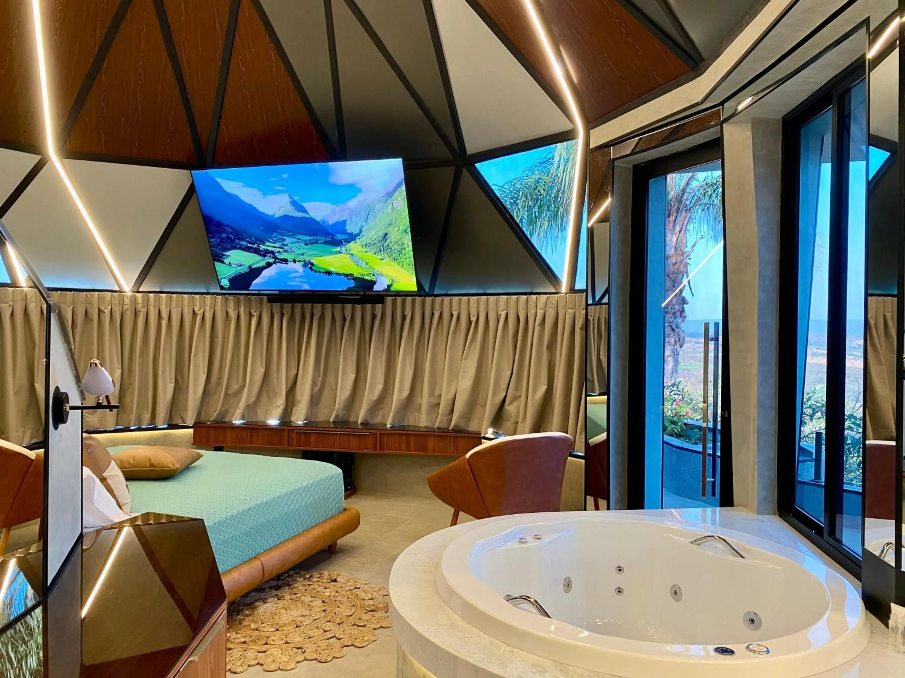 Bed in Mirante Pousada Boutique