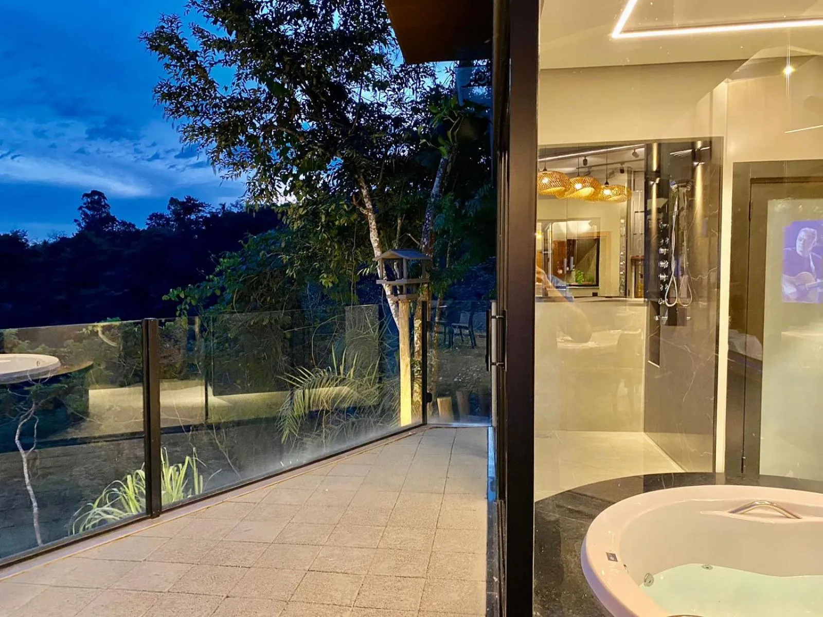 Hot Tub in Mirante Pousada Boutique