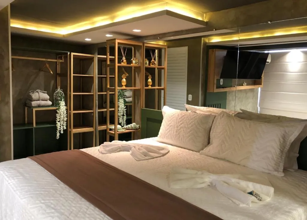 Bed in Mirante Pousada Boutique