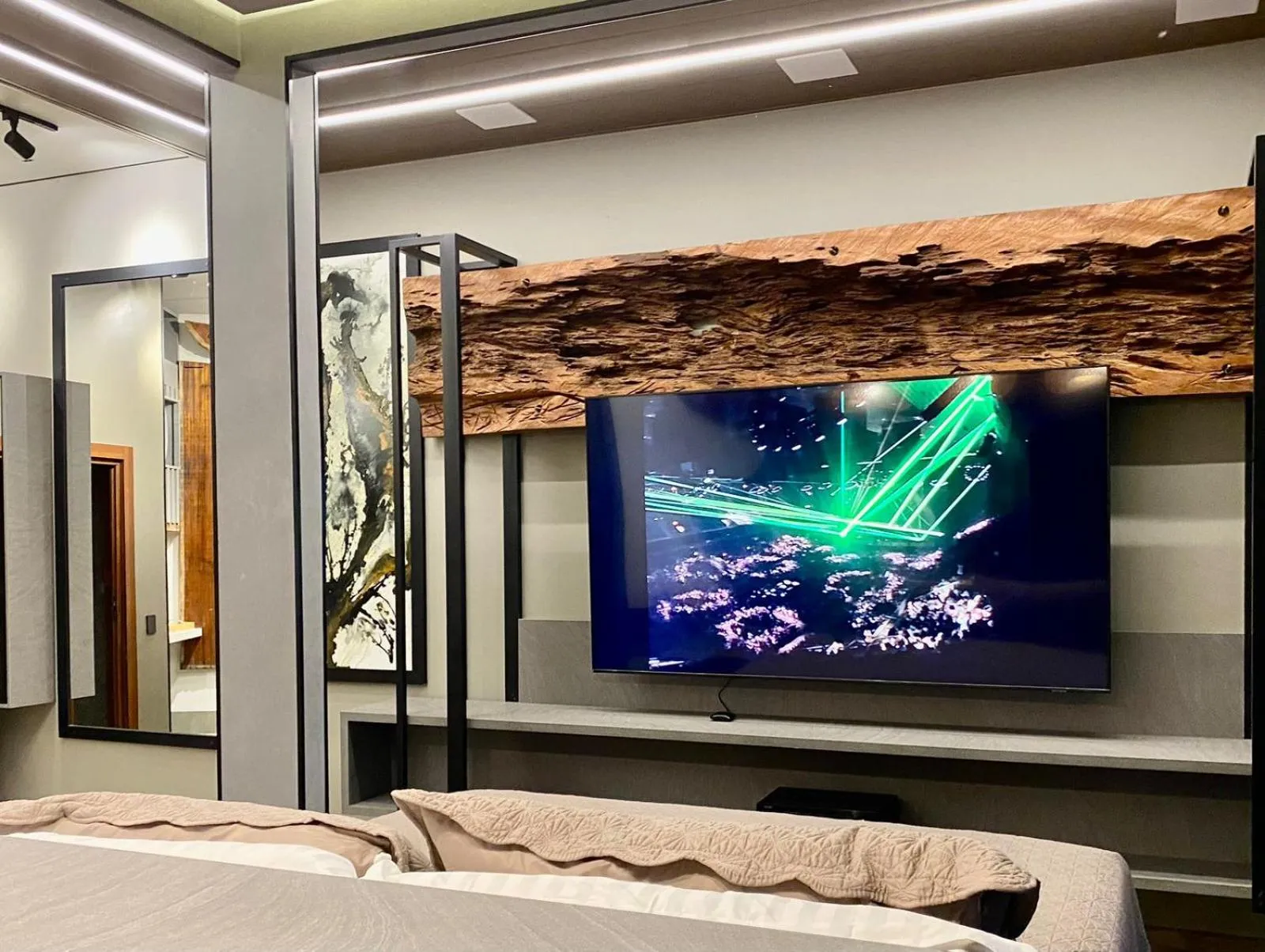 TV and multimedia, Bed in Mirante Pousada Boutique