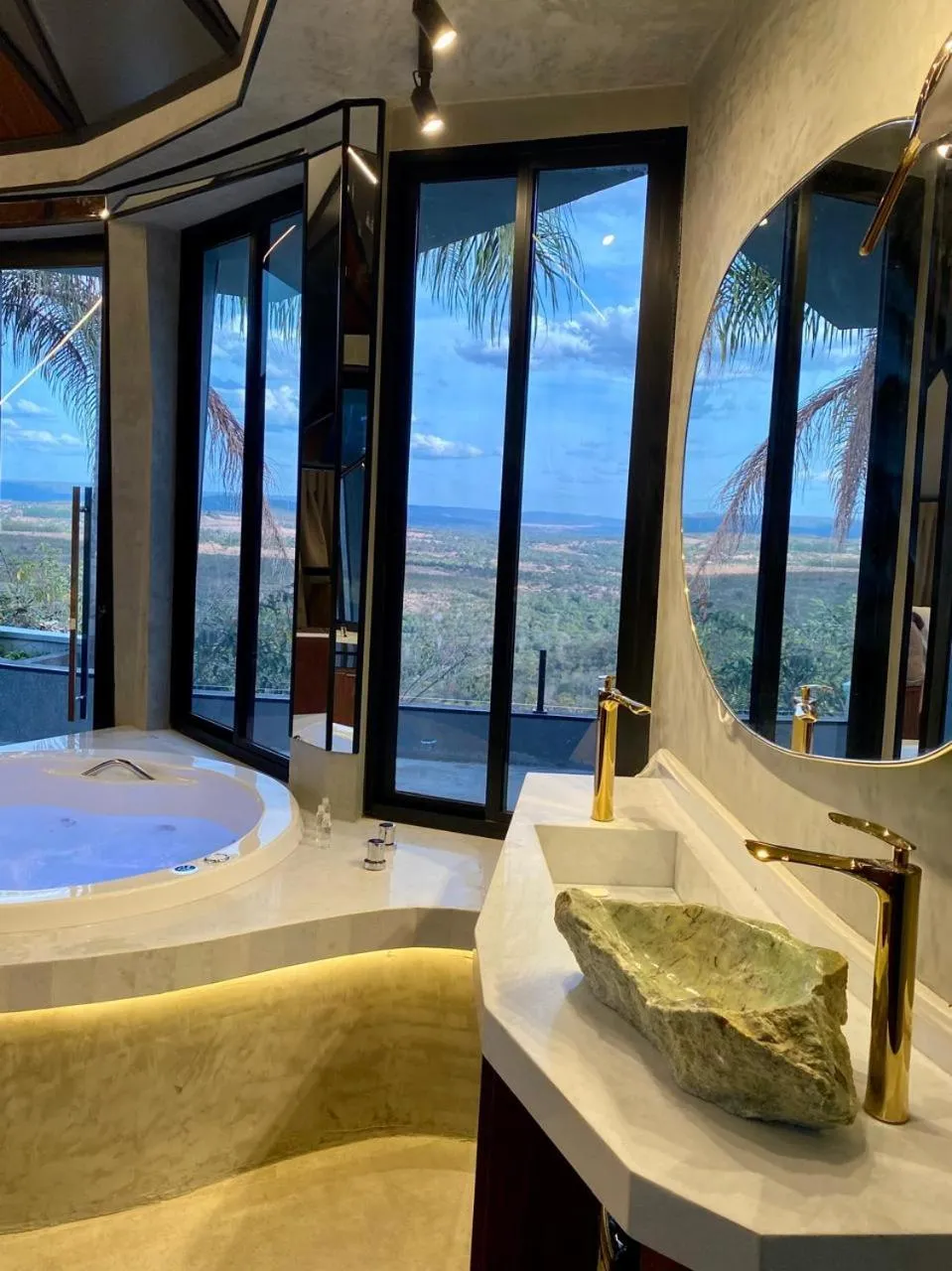 Natural landscape, Bed in Mirante Pousada Boutique