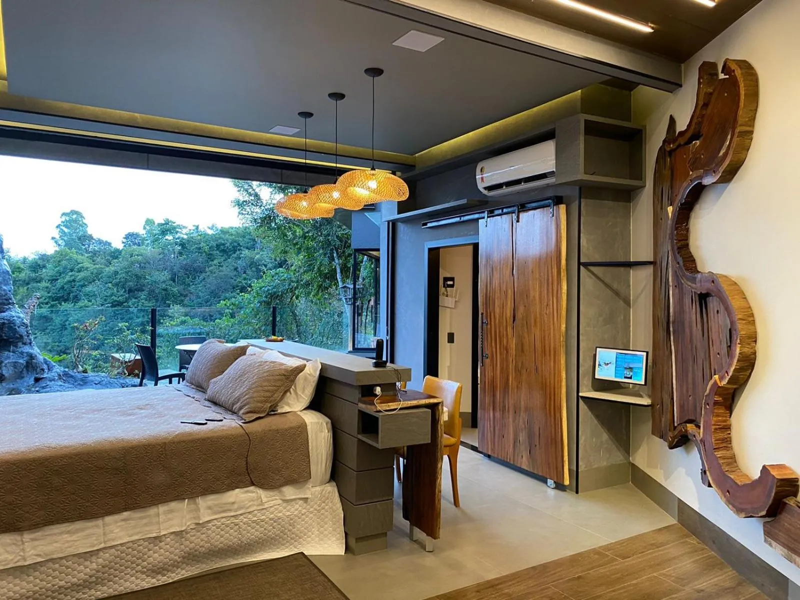 Bed in Mirante Pousada Boutique