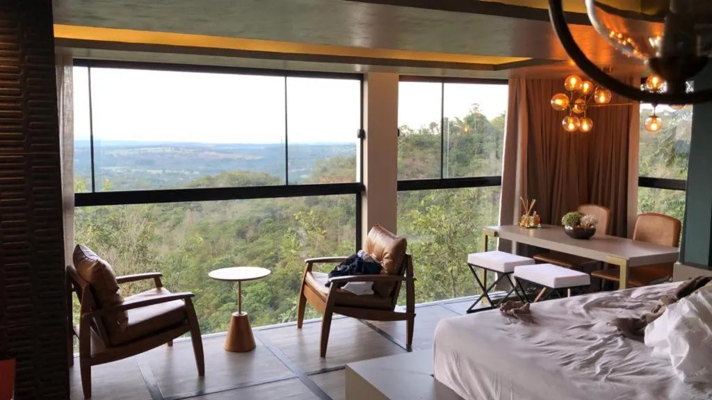 View (from property/room), Bed in Mirante Pousada Boutique