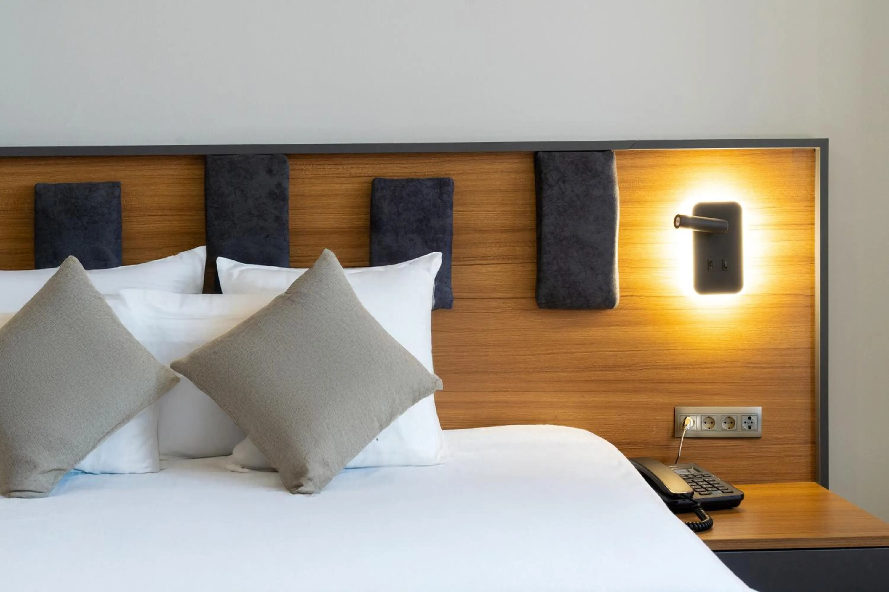 Bed in GRAND MOON HOTEL