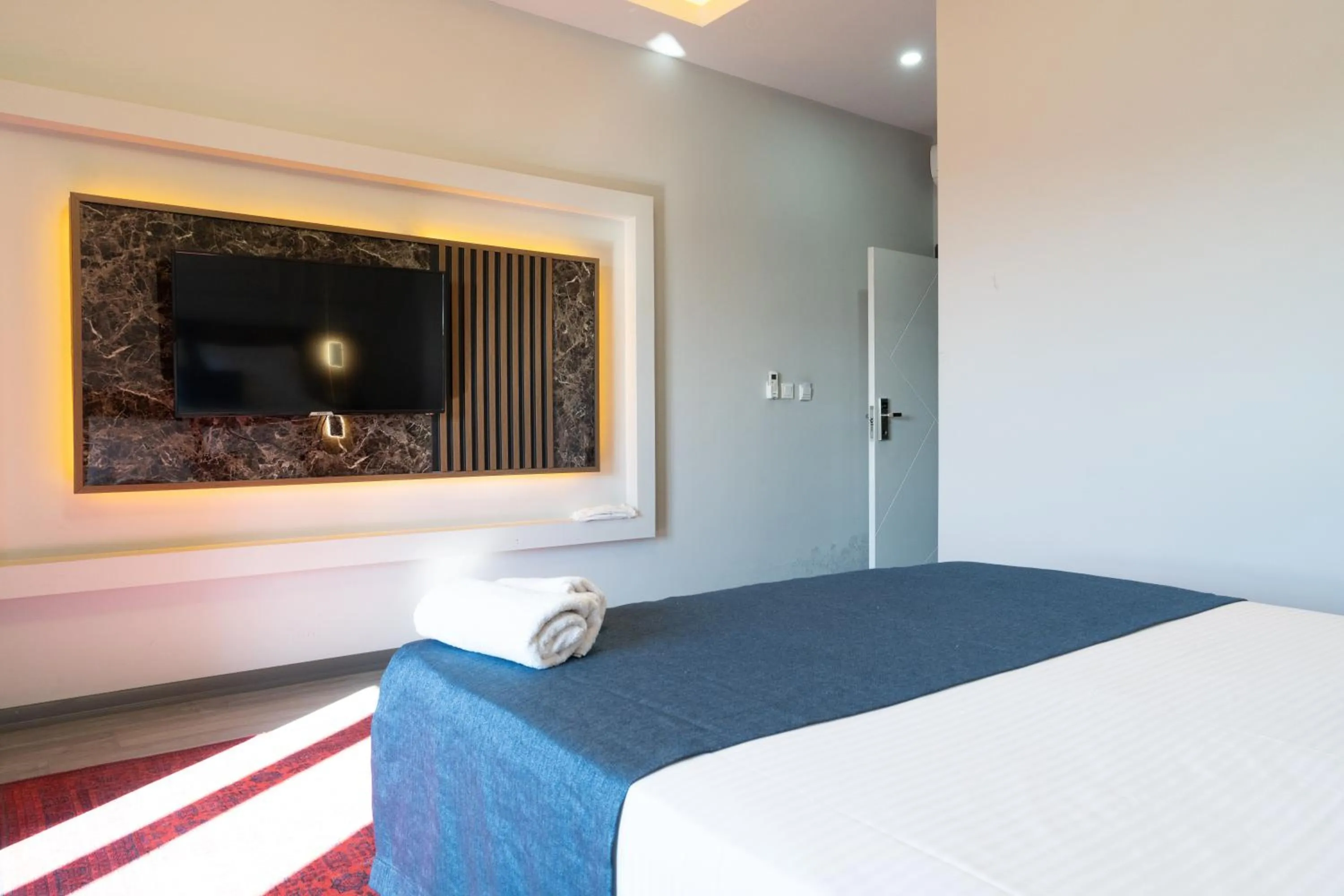 Bed in GRAND MOON HOTEL