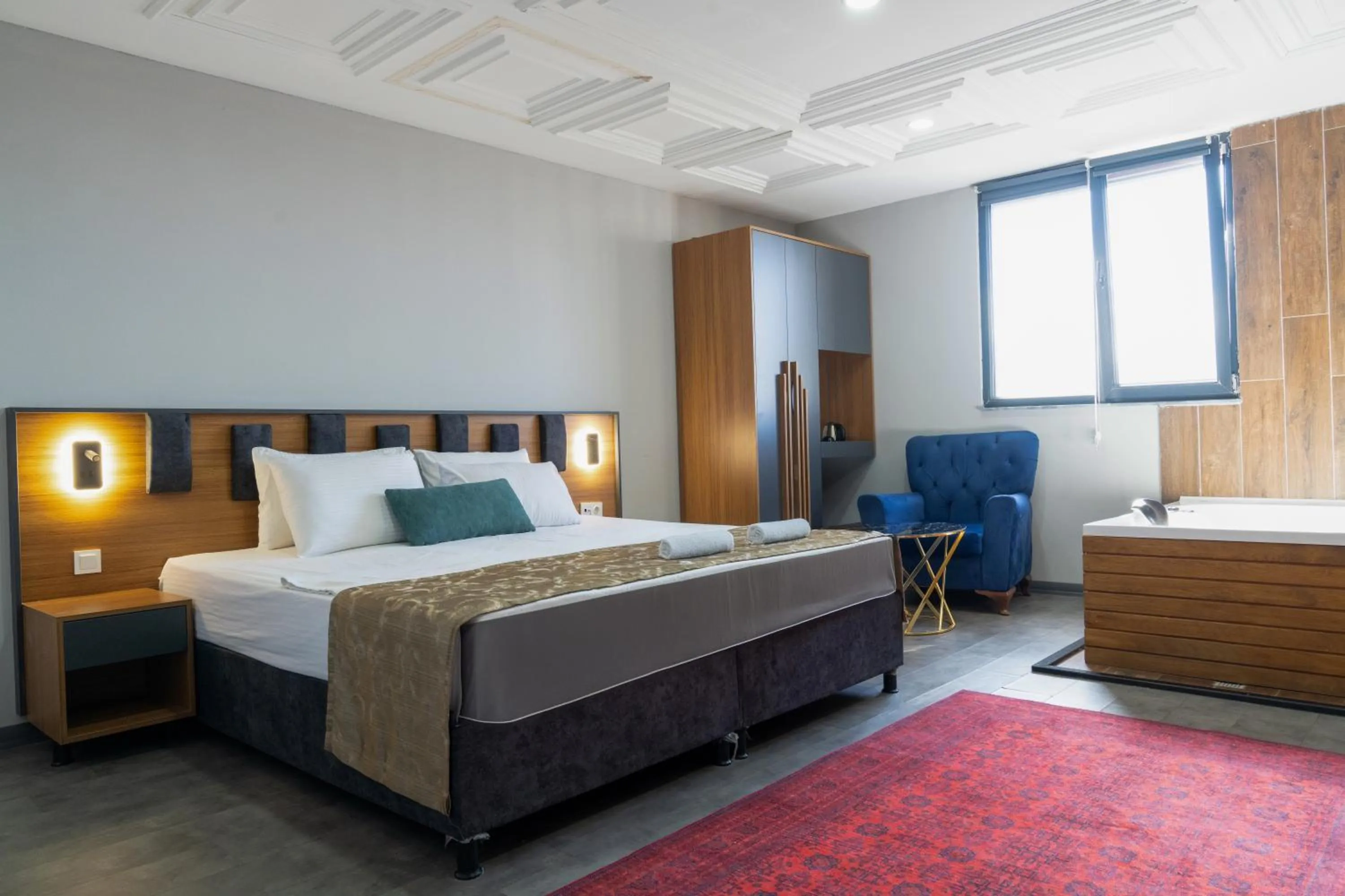 Bed in GRAND MOON HOTEL