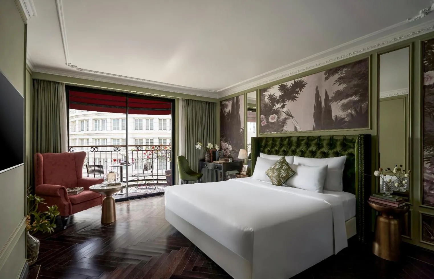 Living room, Bed in Signature by M Village Hai Bà Trưng