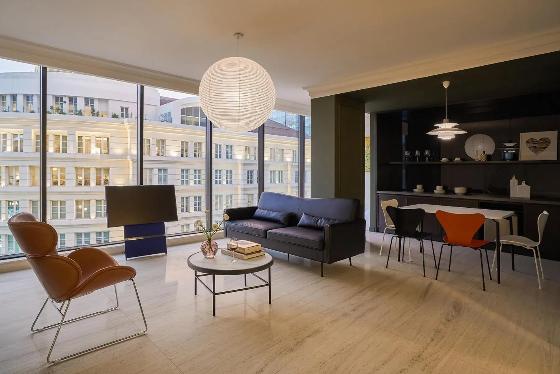 Seating area in Signature by M Village Hai Bà Trưng