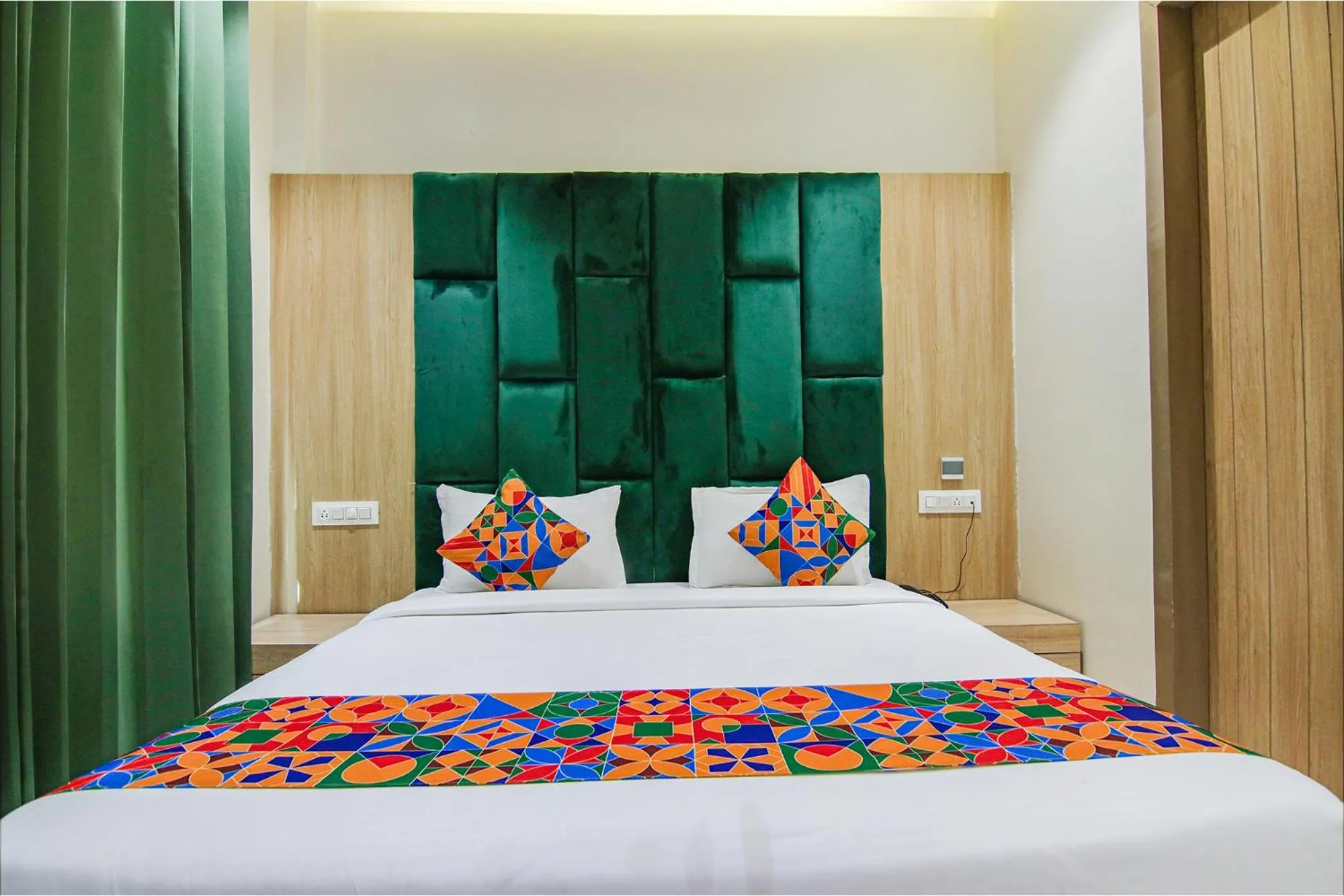 Bed in FabHotel Punjab Pride - Near Golden temple