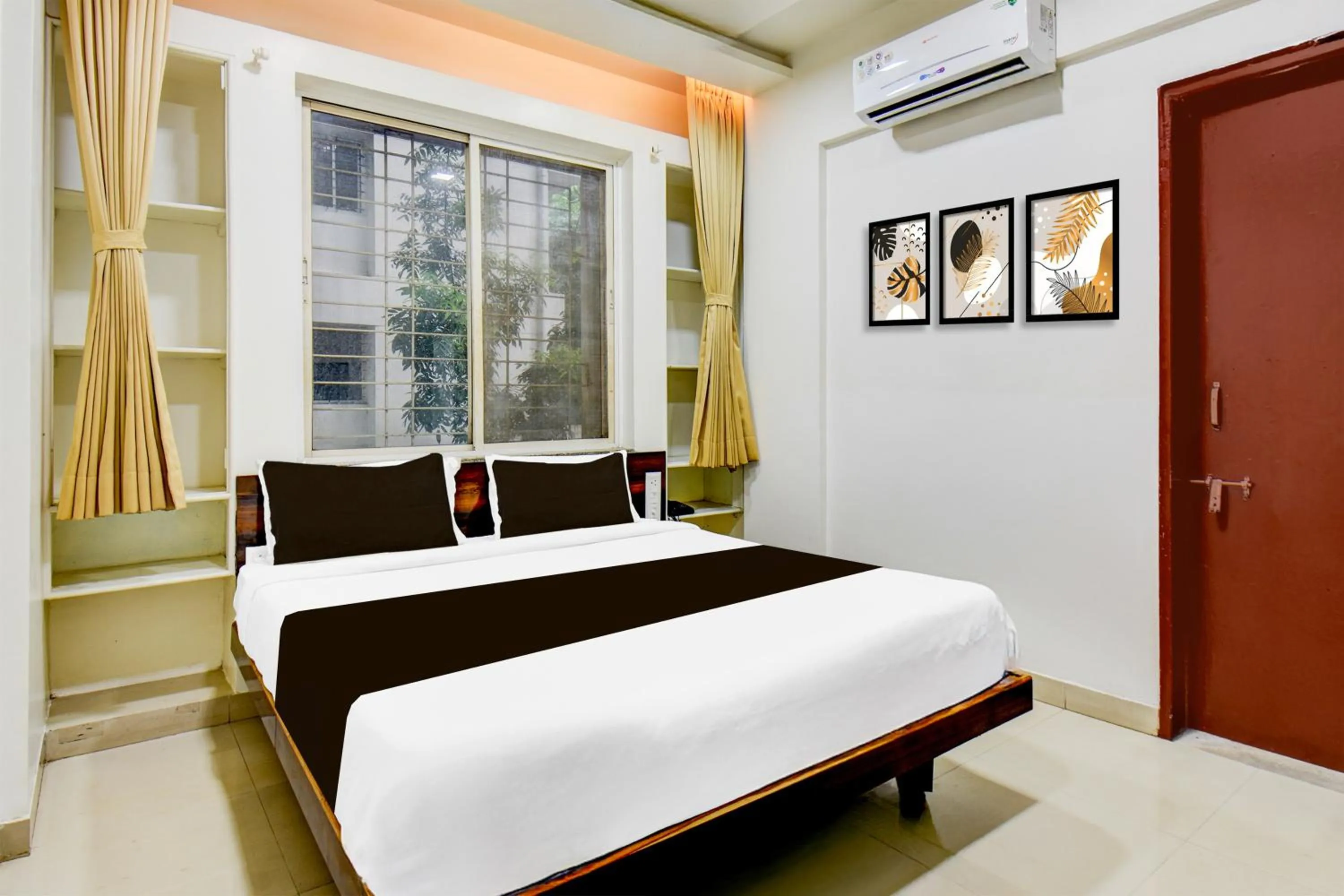 Bedroom, Bed in Collection O Balewadi formerly Woods Regency