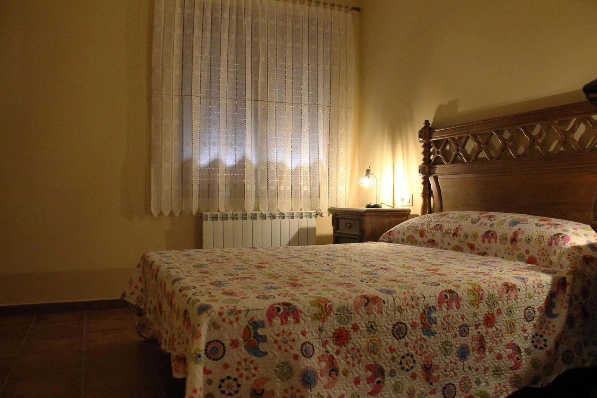 Bed in Casa Rural Señorio de Quevedo
