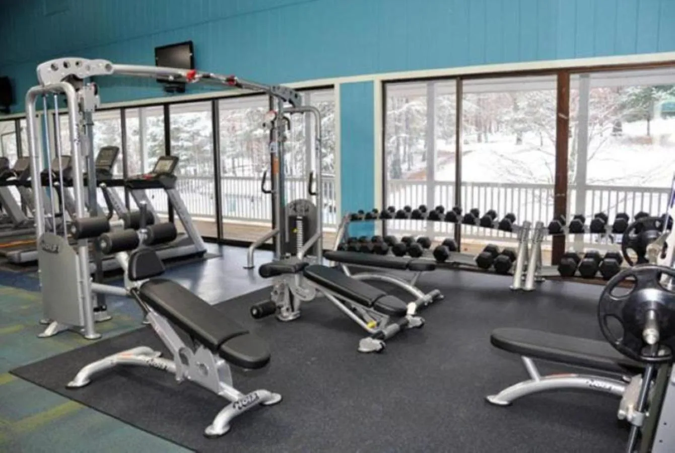 Fitness centre/facilities in Massanutten Resort