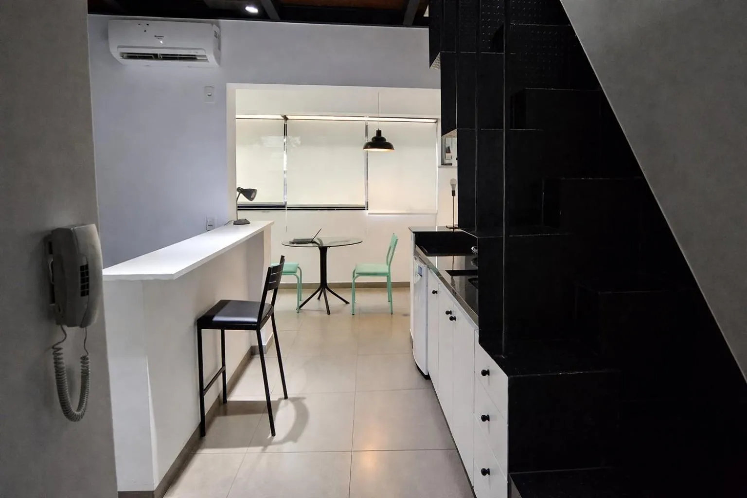 Kitchen or kitchenette in Loft Completo com Cozinha - Quatá - Vila Olímpia