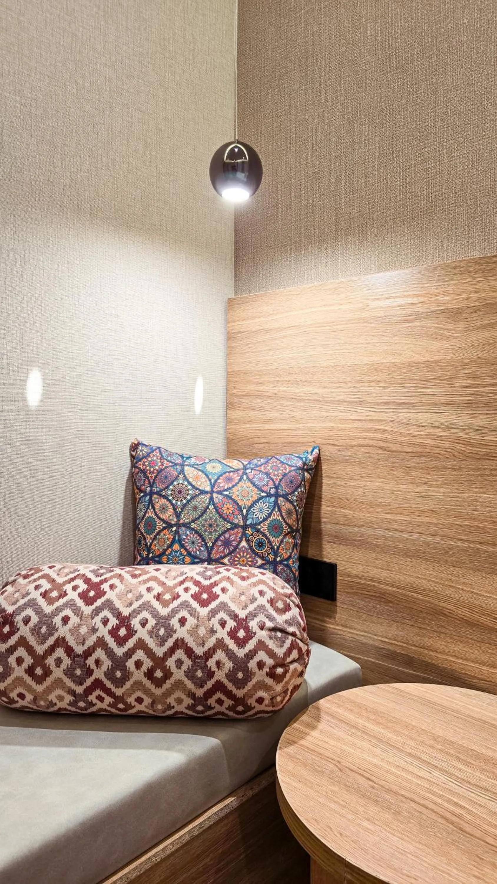 Bed in Hotel Bankir Khiva