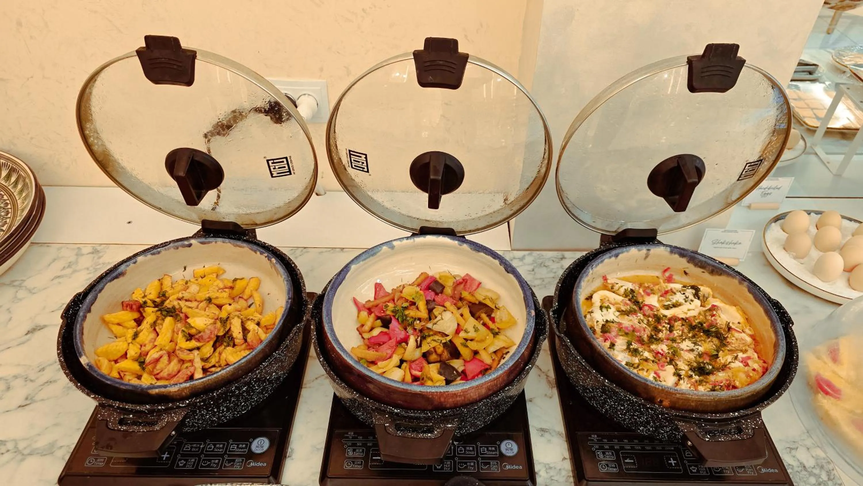 Breakfast in Hotel Bankir Khiva