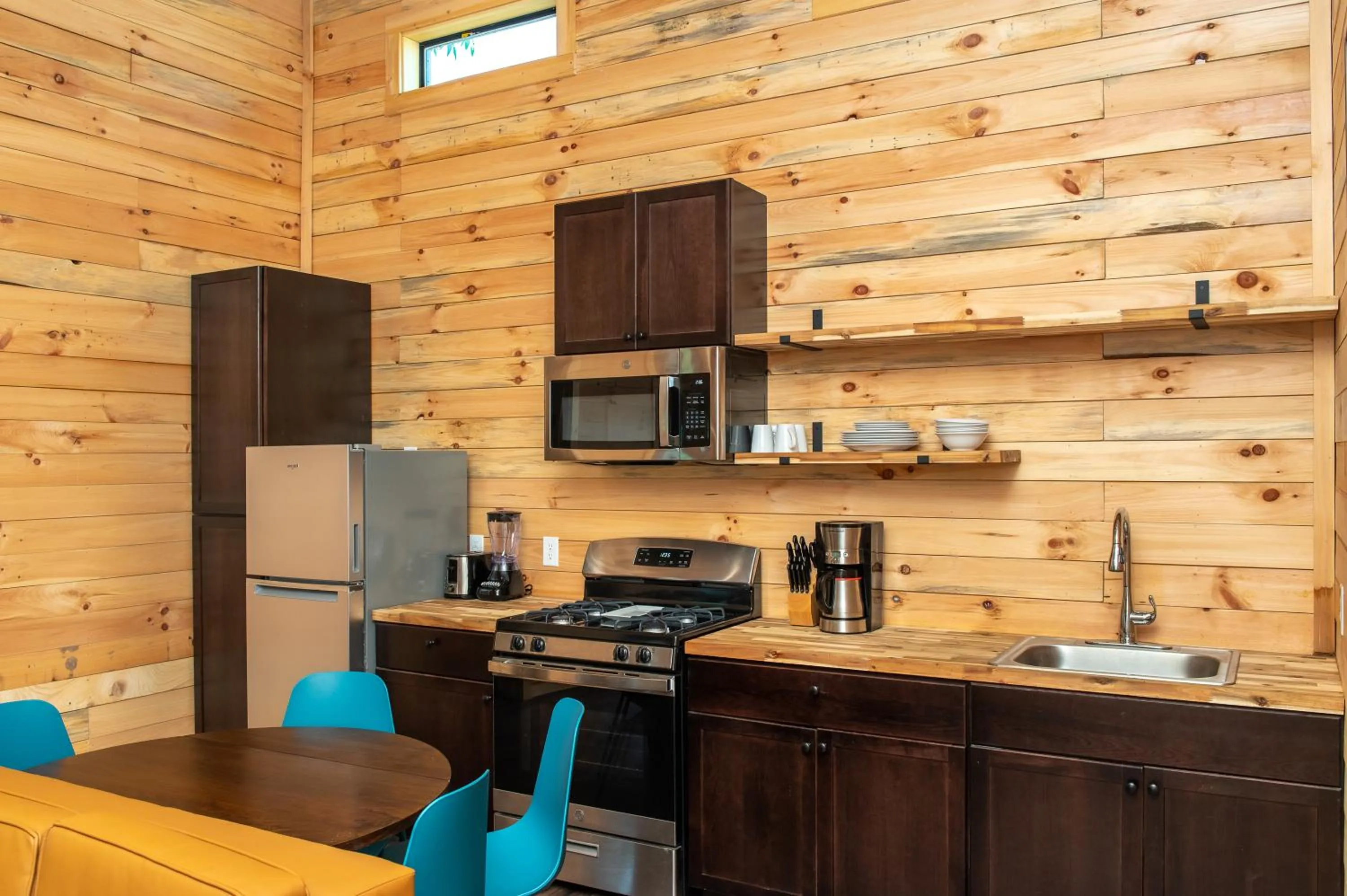 kitchen in Camp Fimfo Waco