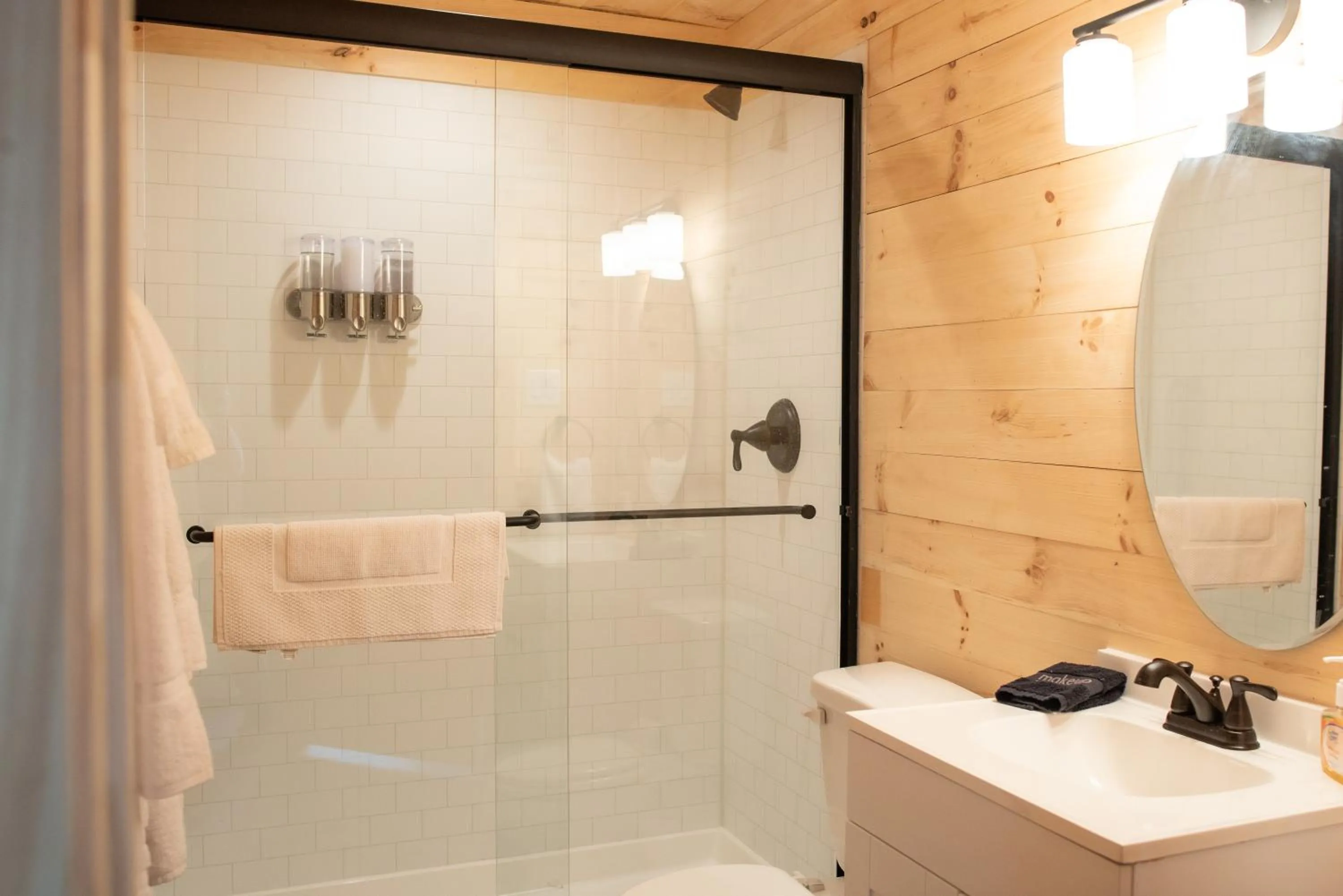 Shower in Camp Fimfo Waco