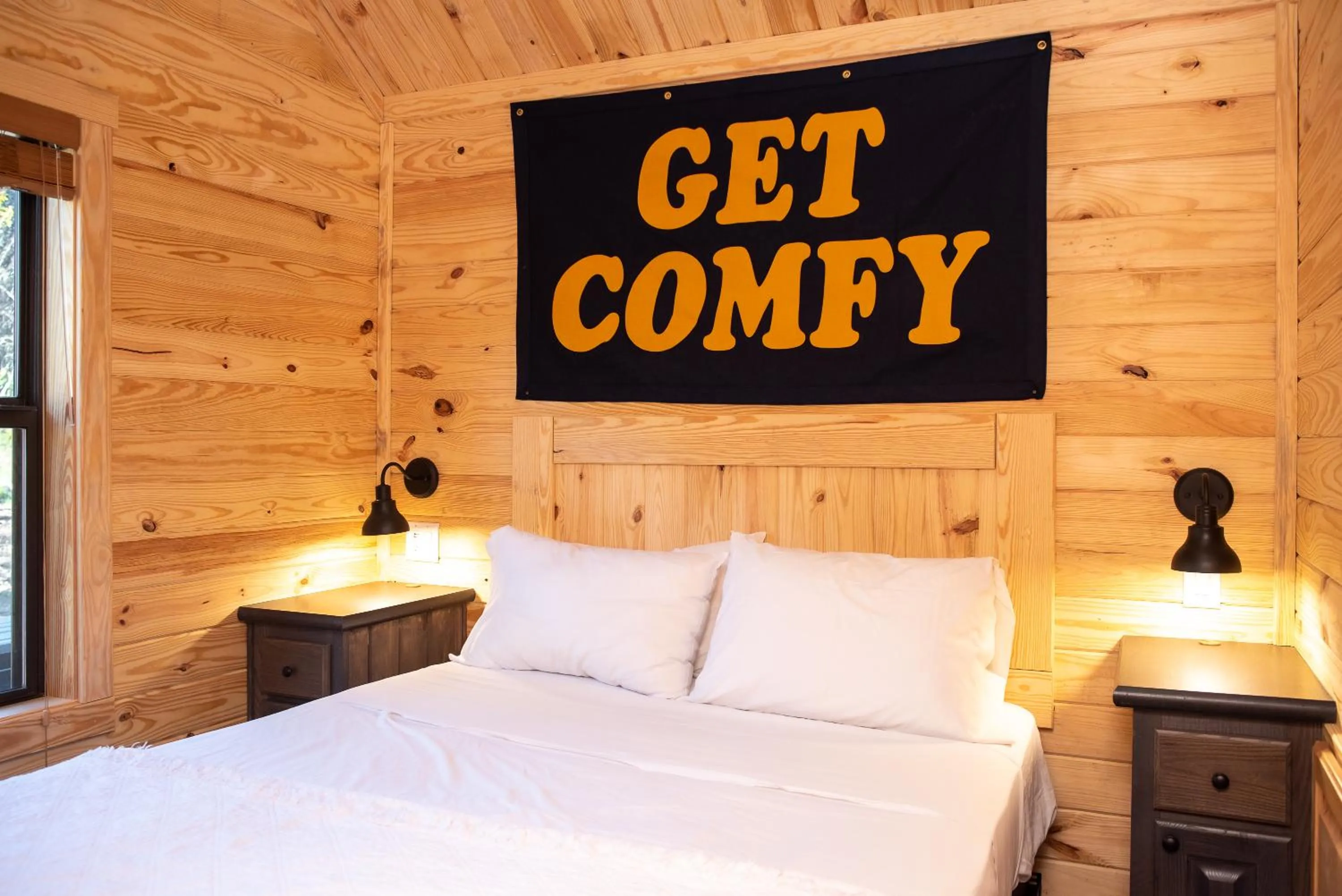 Bed in Camp Fimfo Waco