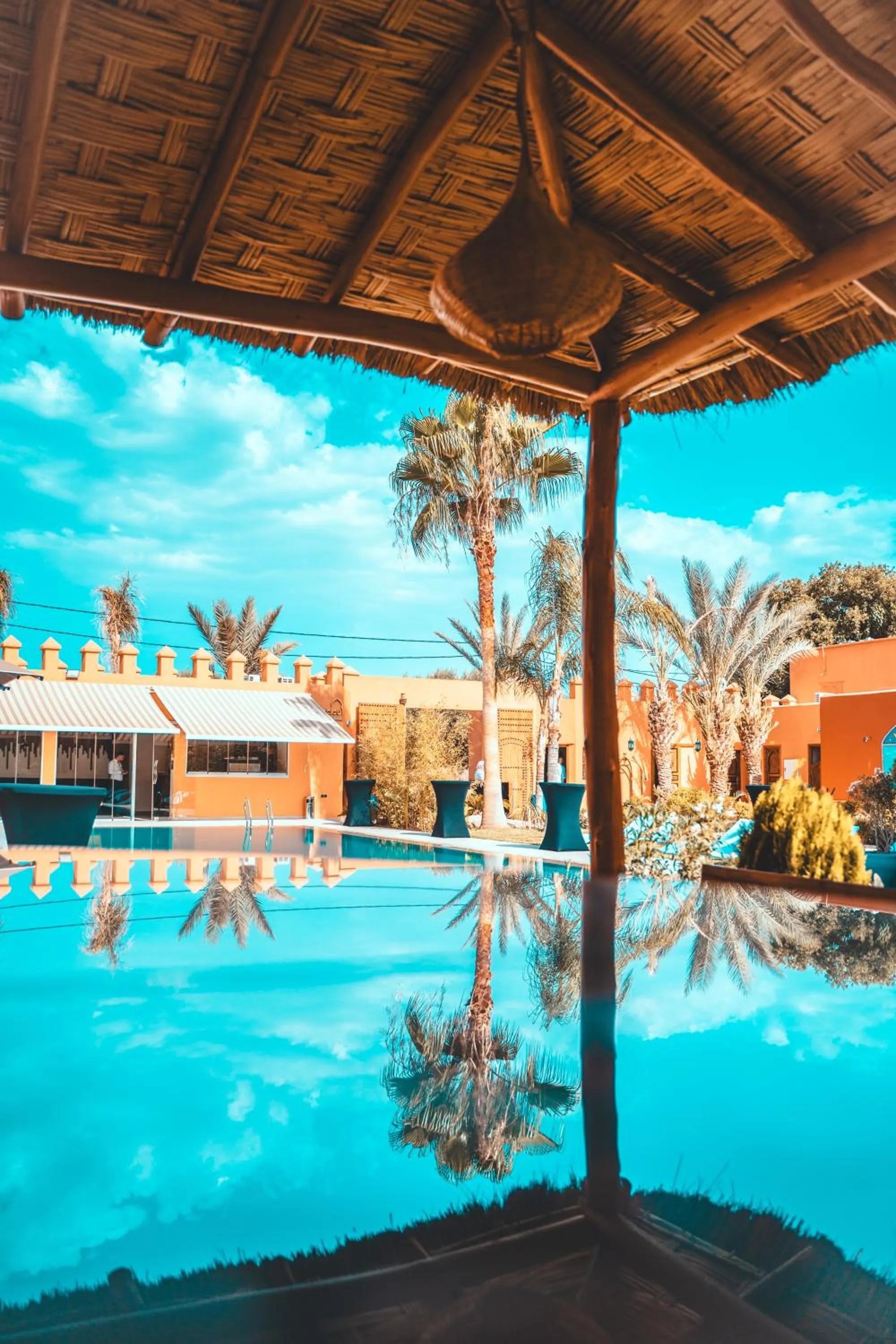 Pool view in Le Palais Averroes - Adults Only