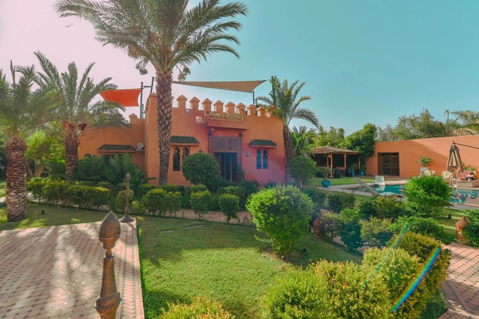 Garden in Le Palais Averroes - Adults Only