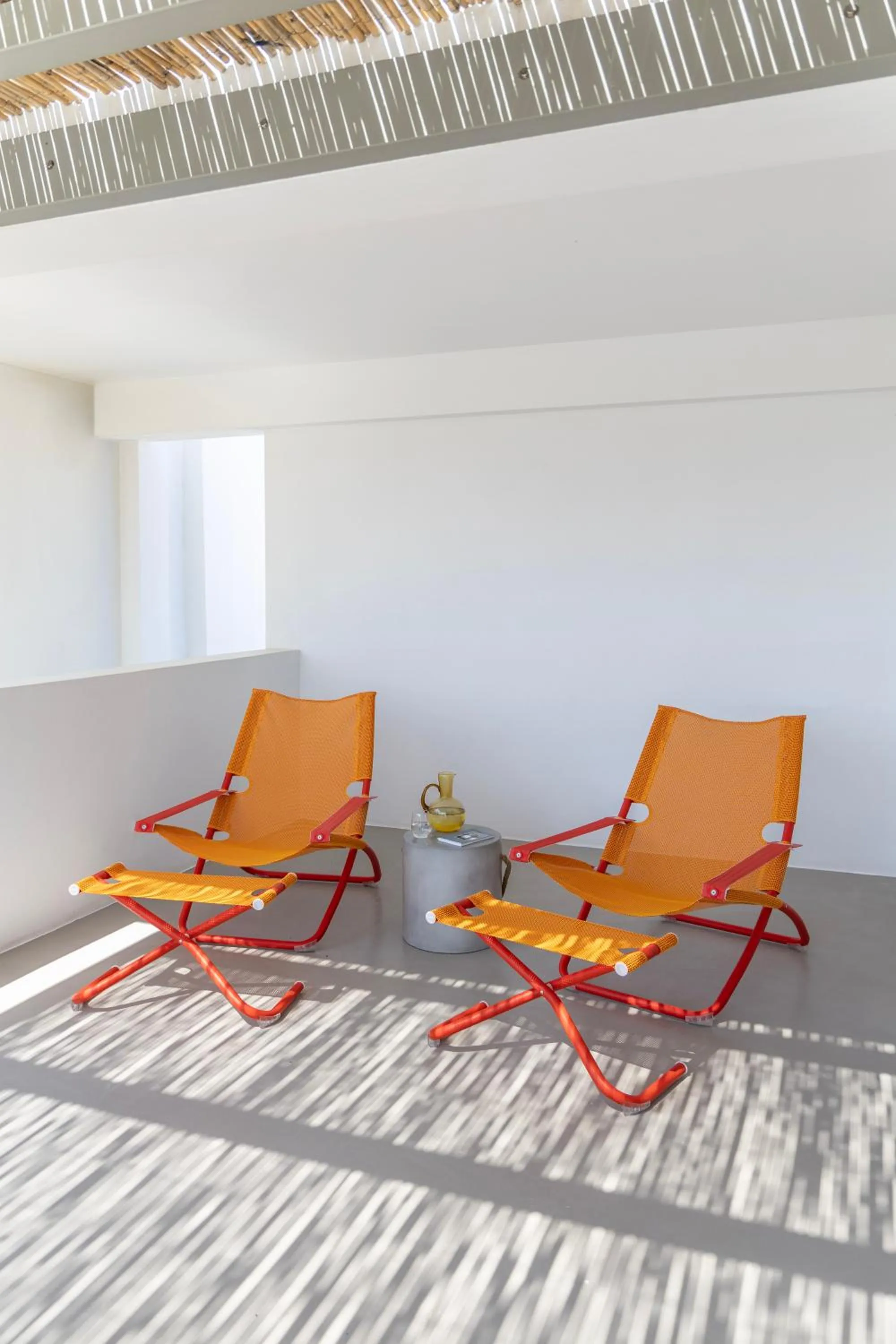 Seating area in Korfi de Milo