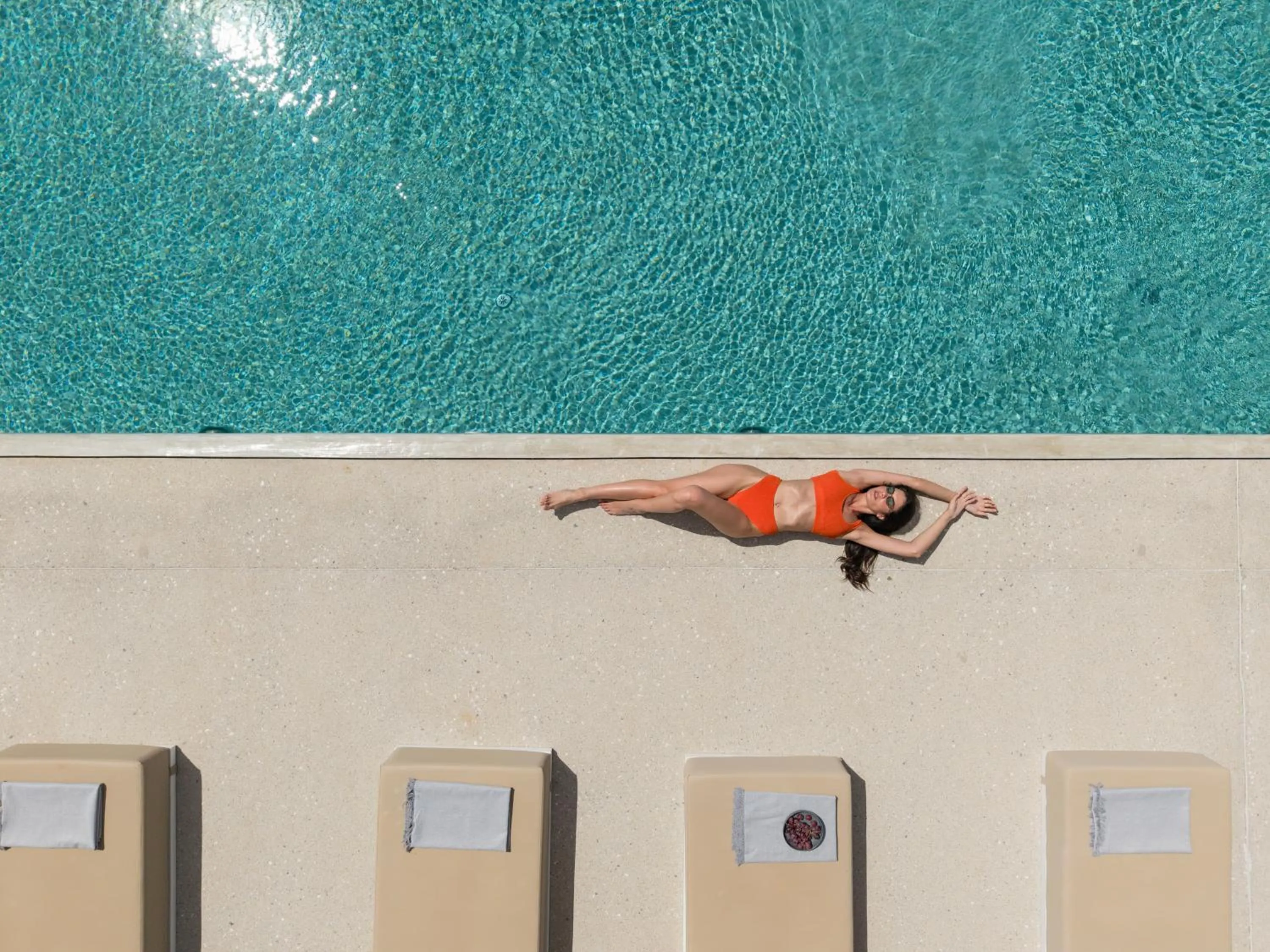 Swimming pool in Korfi de Milo