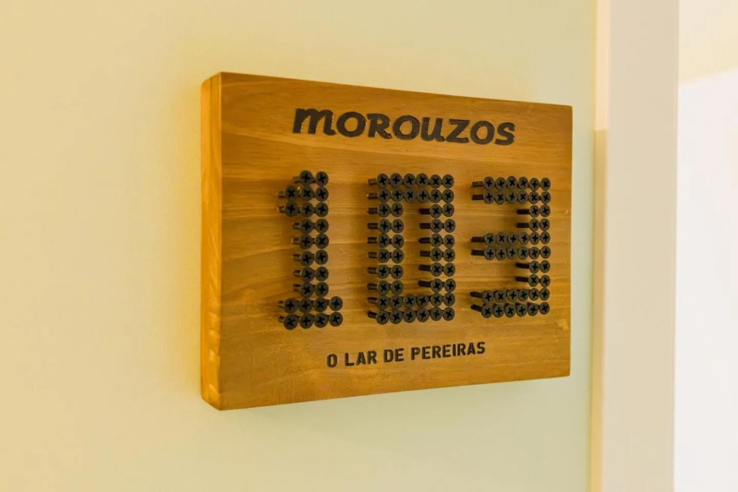 Text overlay in O Lar de Pereiras