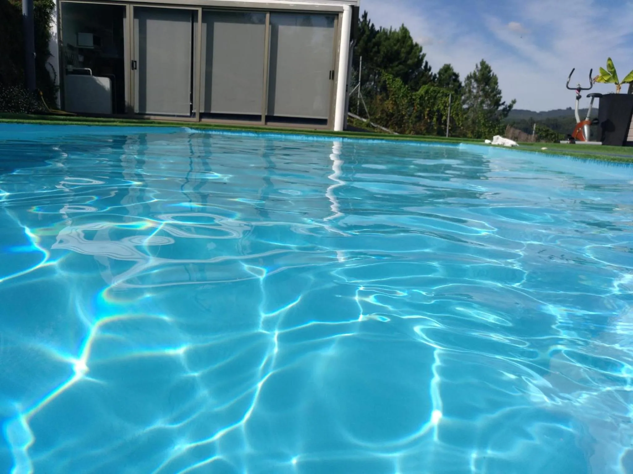 One-Bedroom Apartment - single occupancy in Casa Rocha Velha con terraza y piscina particular