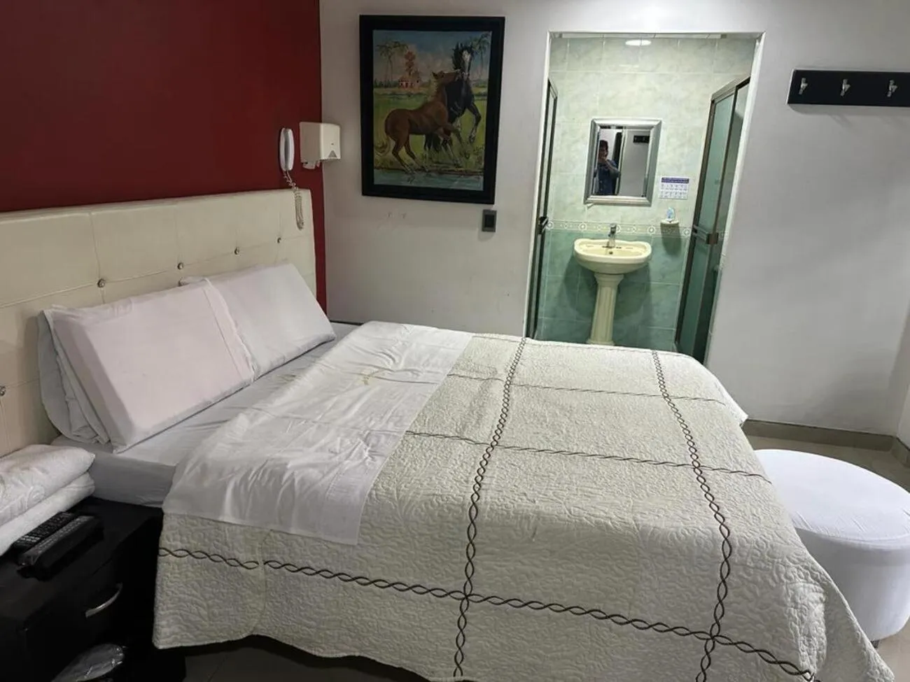 Bed in Hotel Bosque Chapinero