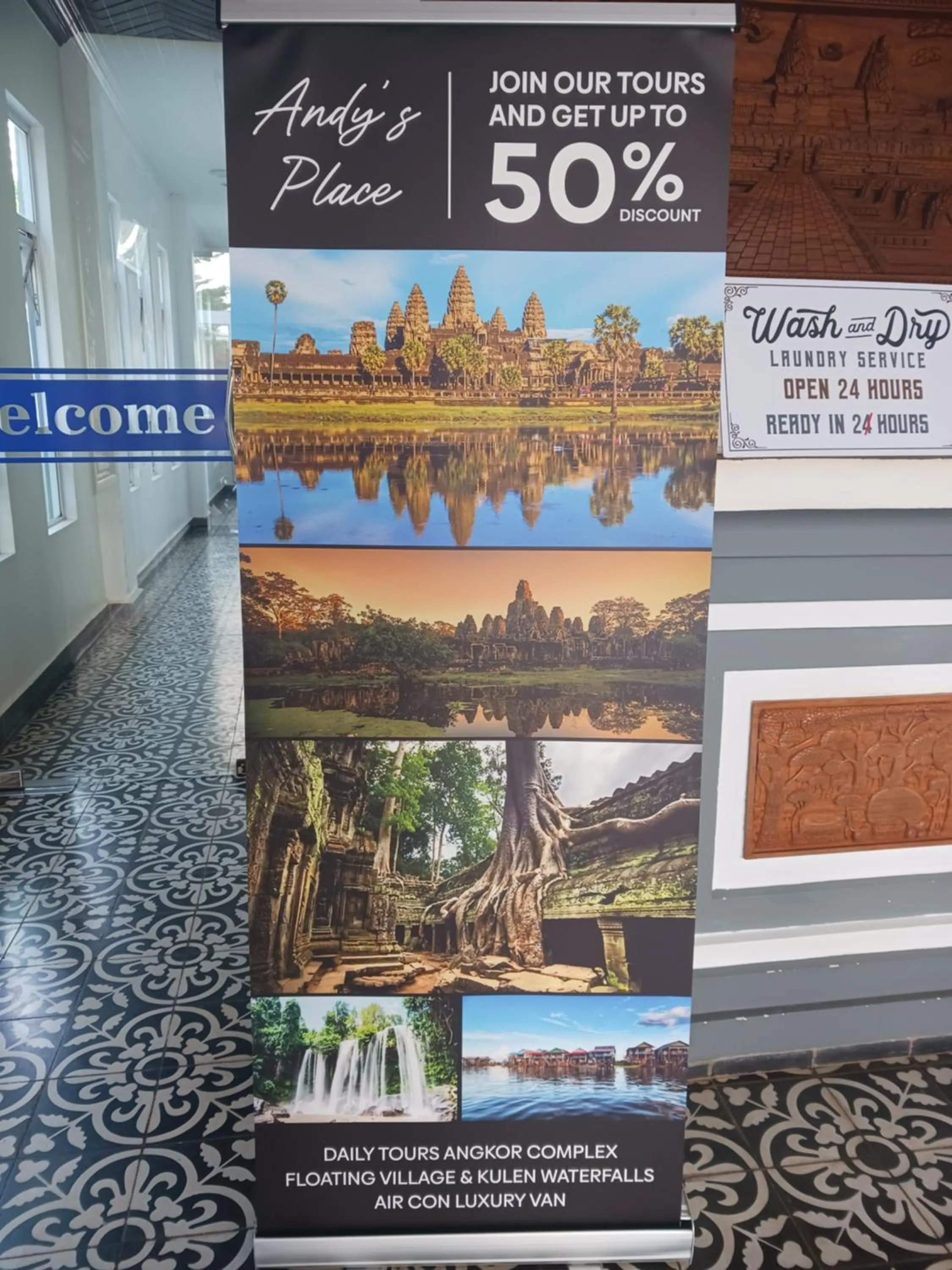 Lobby or reception in Andy's Place