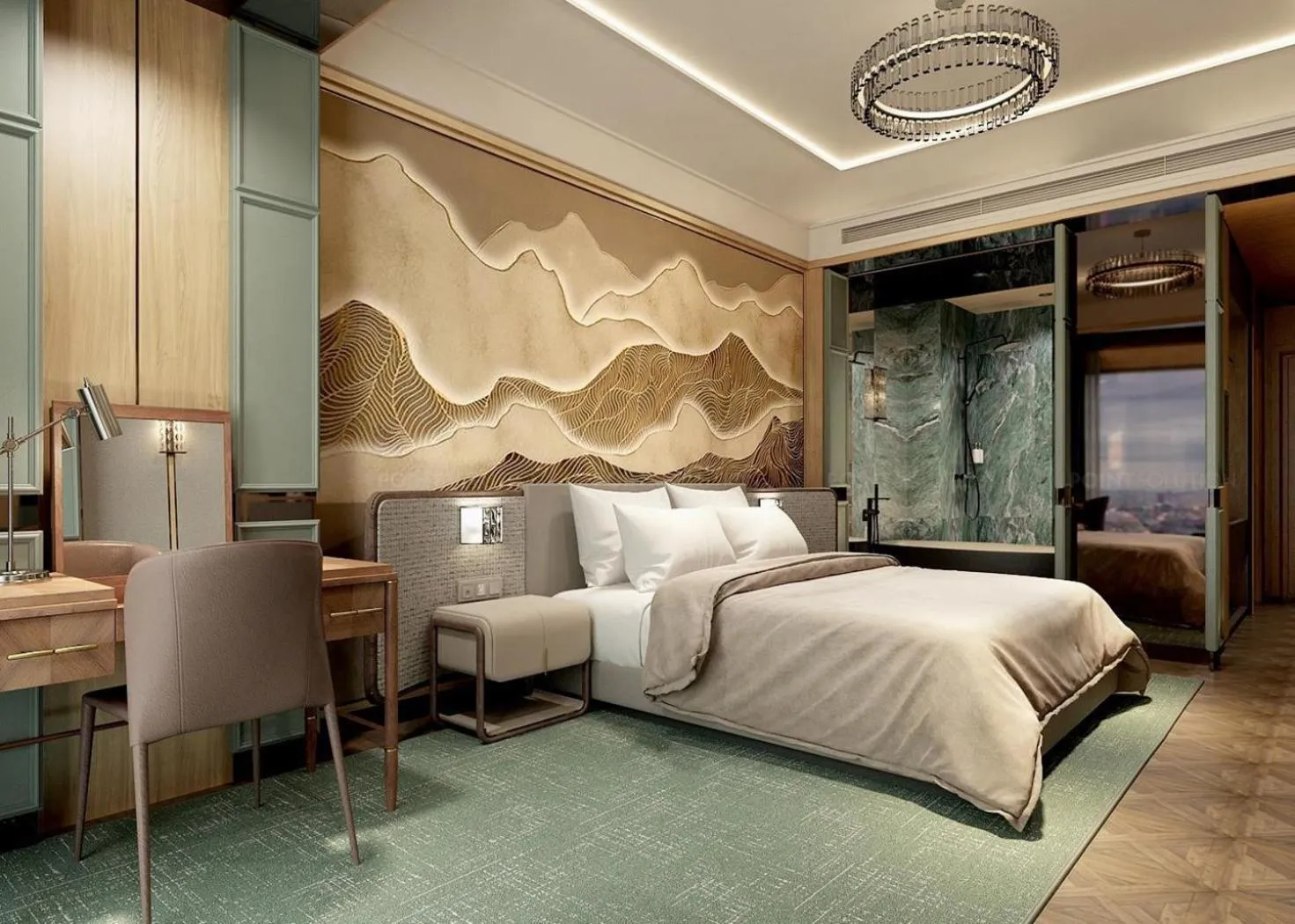 Photo of the whole room, Bed in La Passion Premium Cau Go