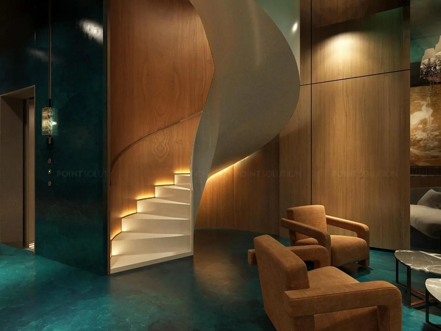 Seating area in La Passion Premium Cau Go