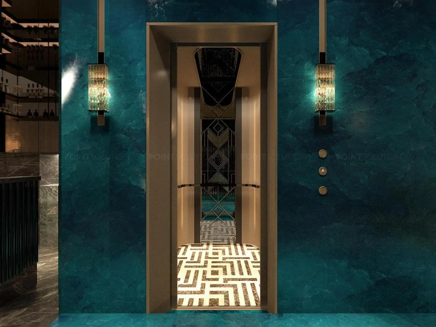 Lobby or reception in La Passion Premium Cau Go