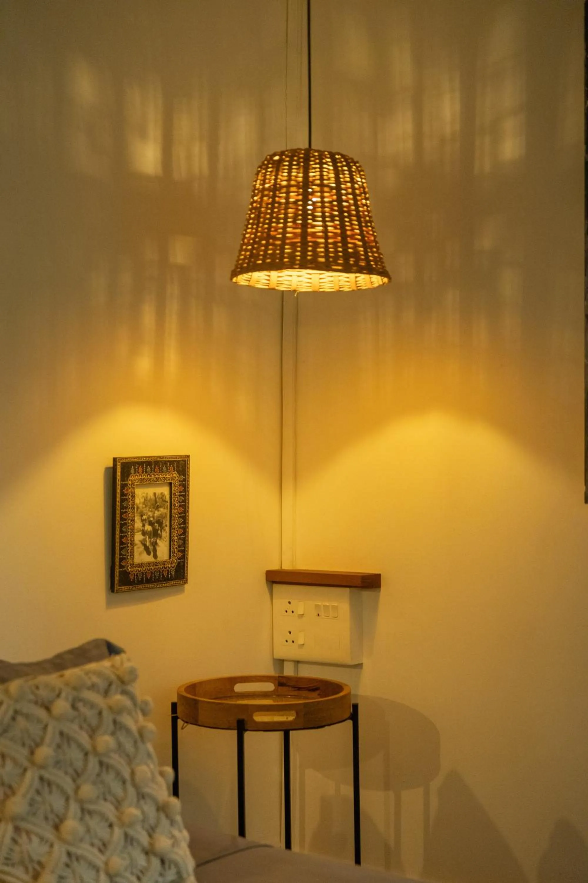 Bed in Pont Bleu Suites Riverside & Pool