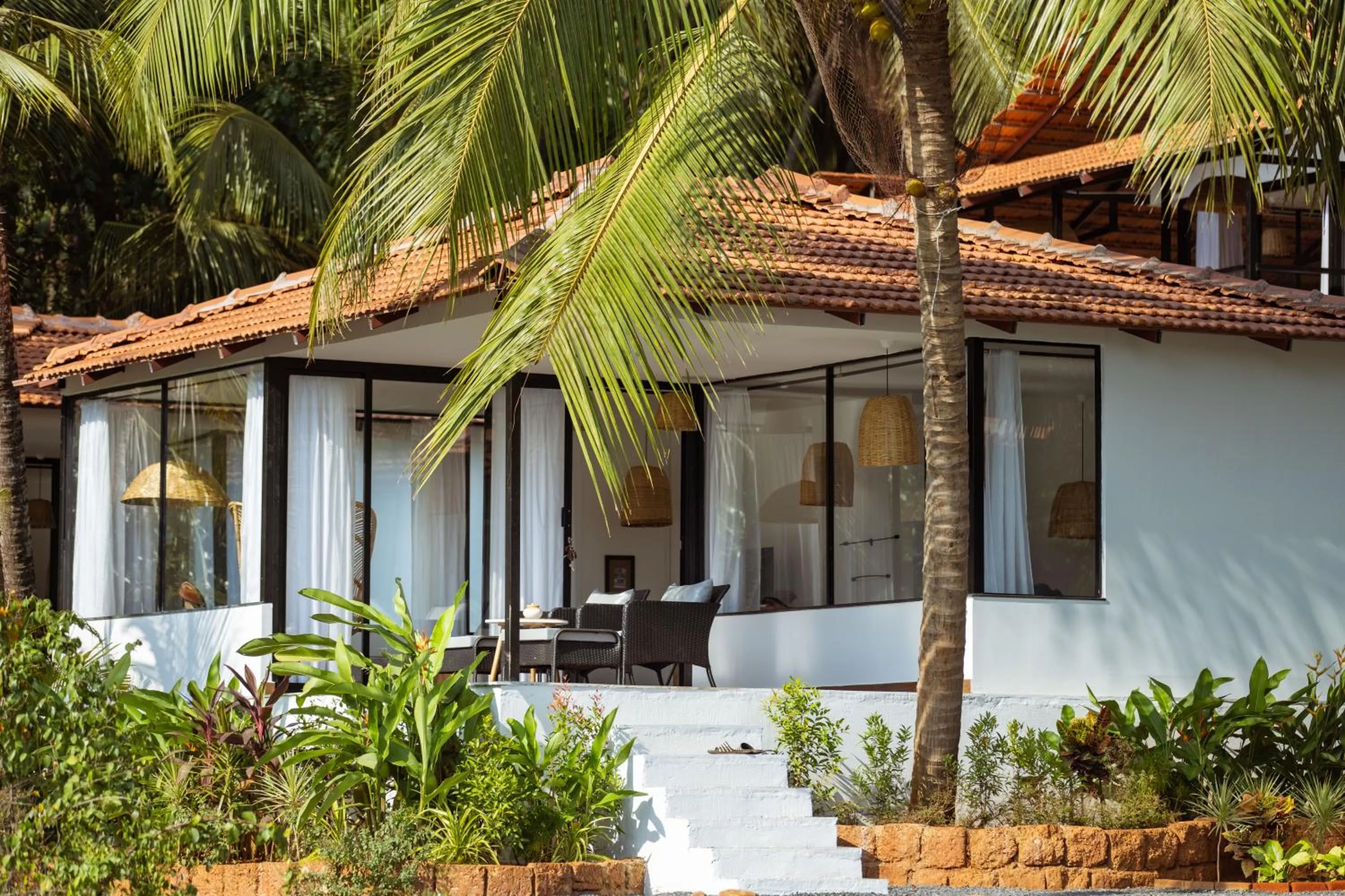 Property building in Pont Bleu Suites Riverside & Pool