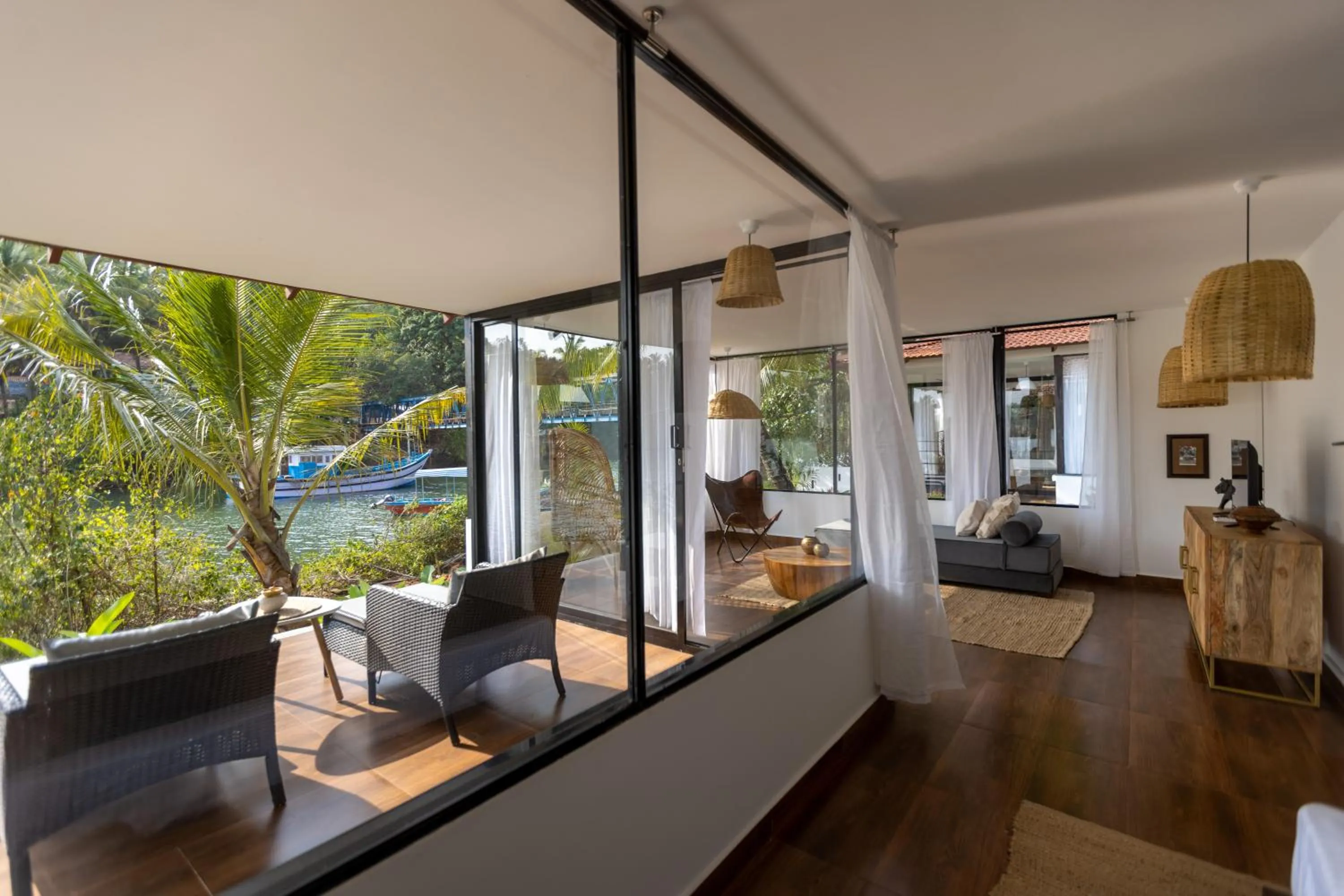 View (from property/room) in Pont Bleu Suites Riverside & Pool