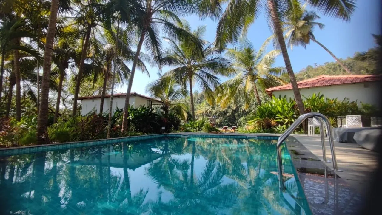 Pool view in Pont Bleu Suites Riverside & Pool