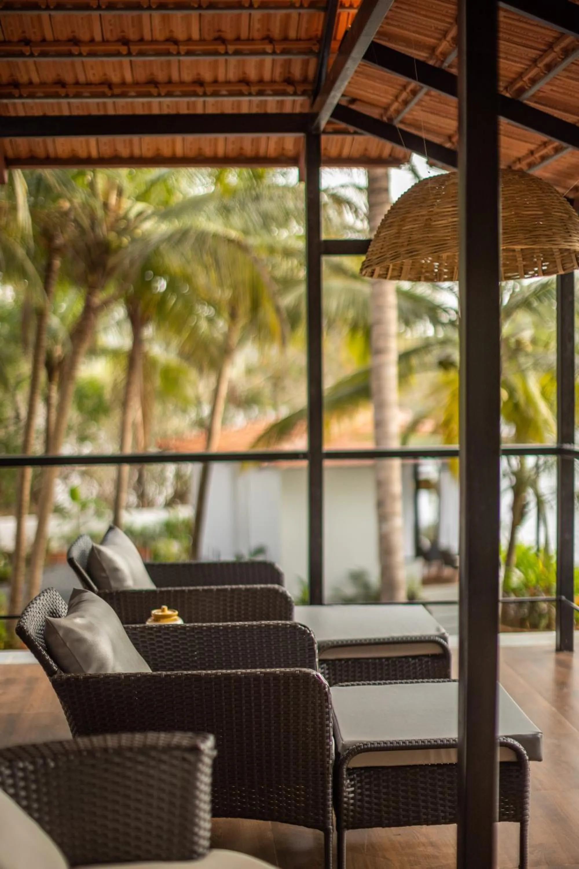 Balcony/Terrace in Pont Bleu Suites Riverside & Pool