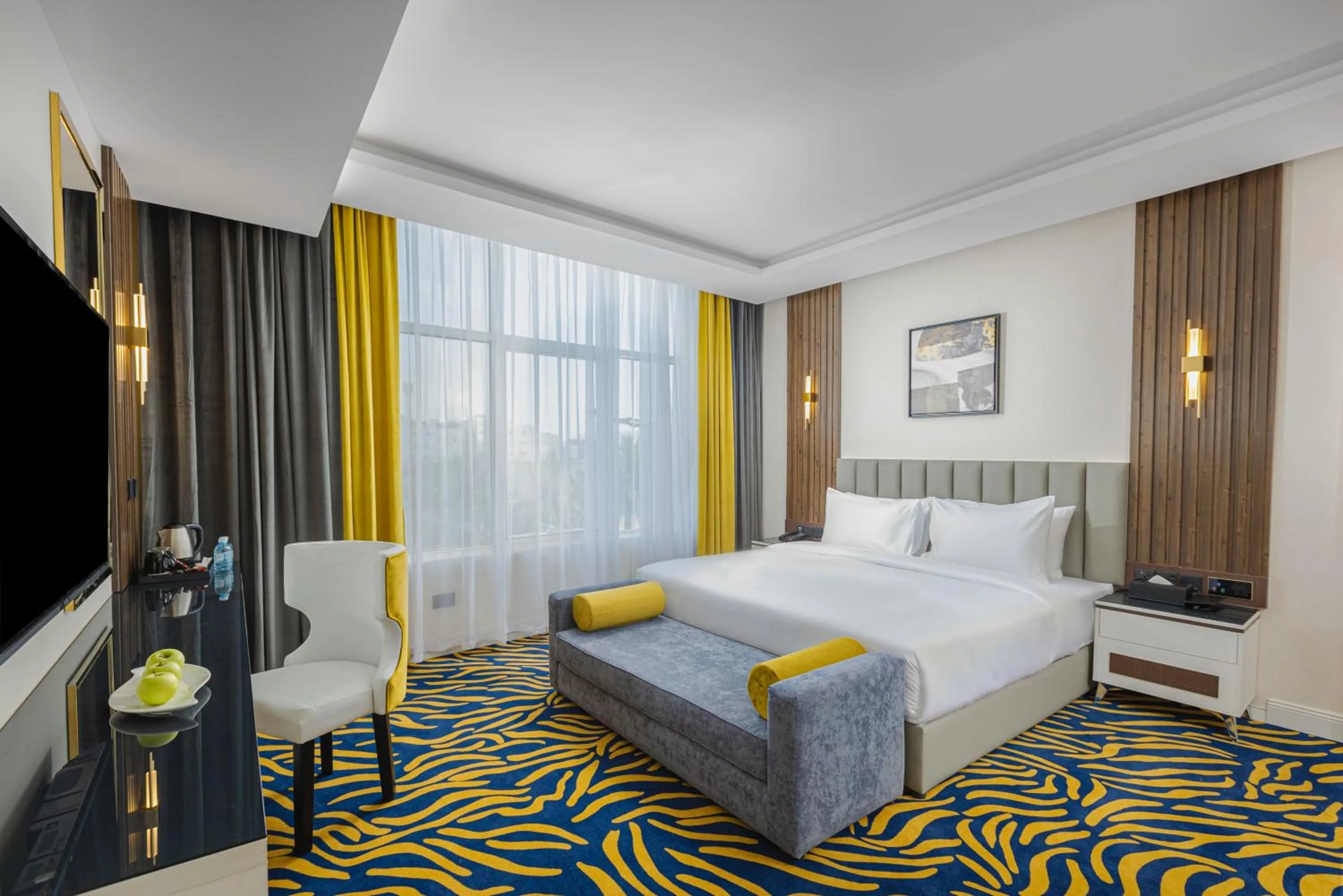 Bed in Jasmien Golden