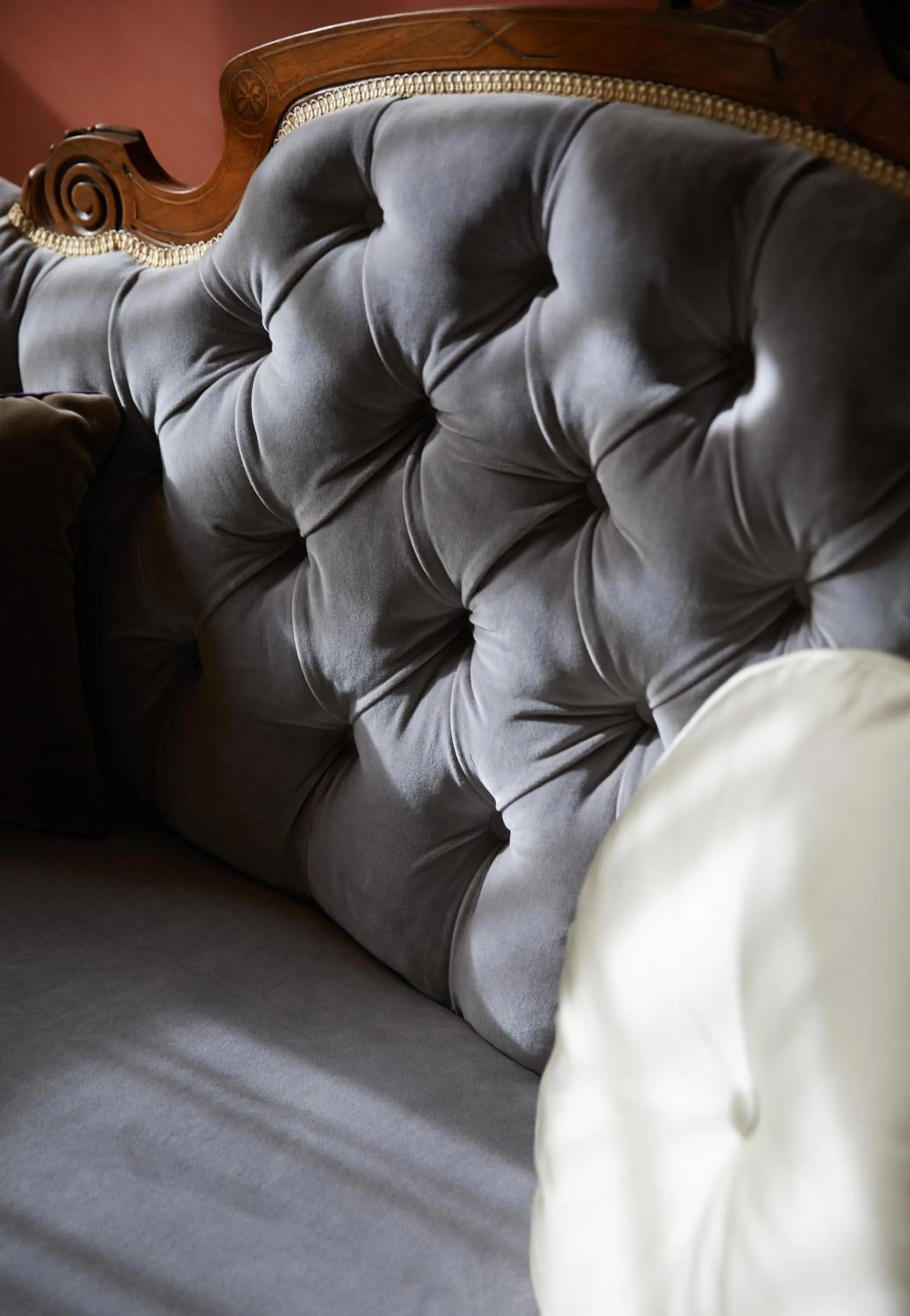 Seating area in Henrys Townhouse Marylebone, London