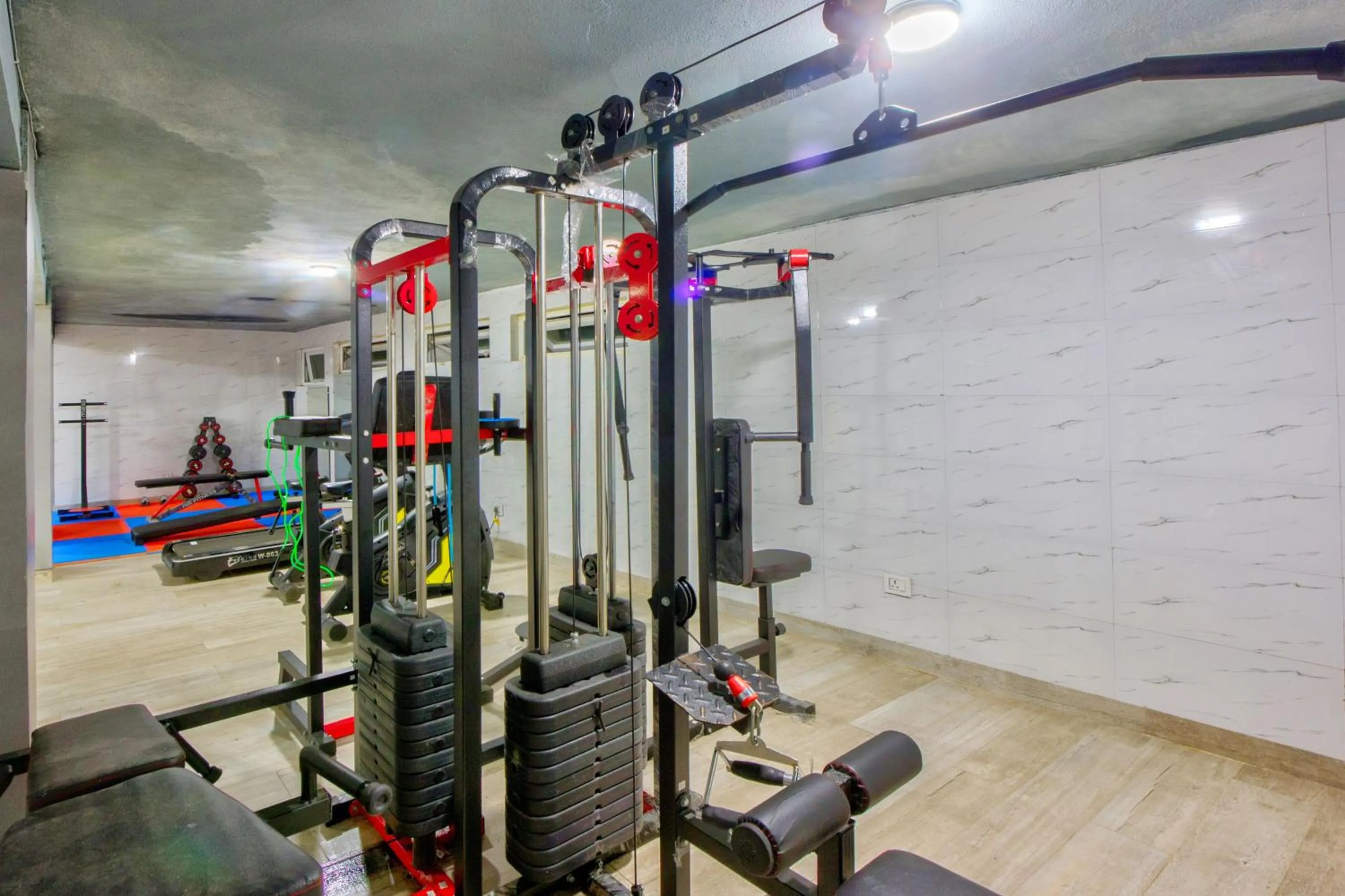 Fitness centre/facilities in Hotel Katson Castle Dharamshala