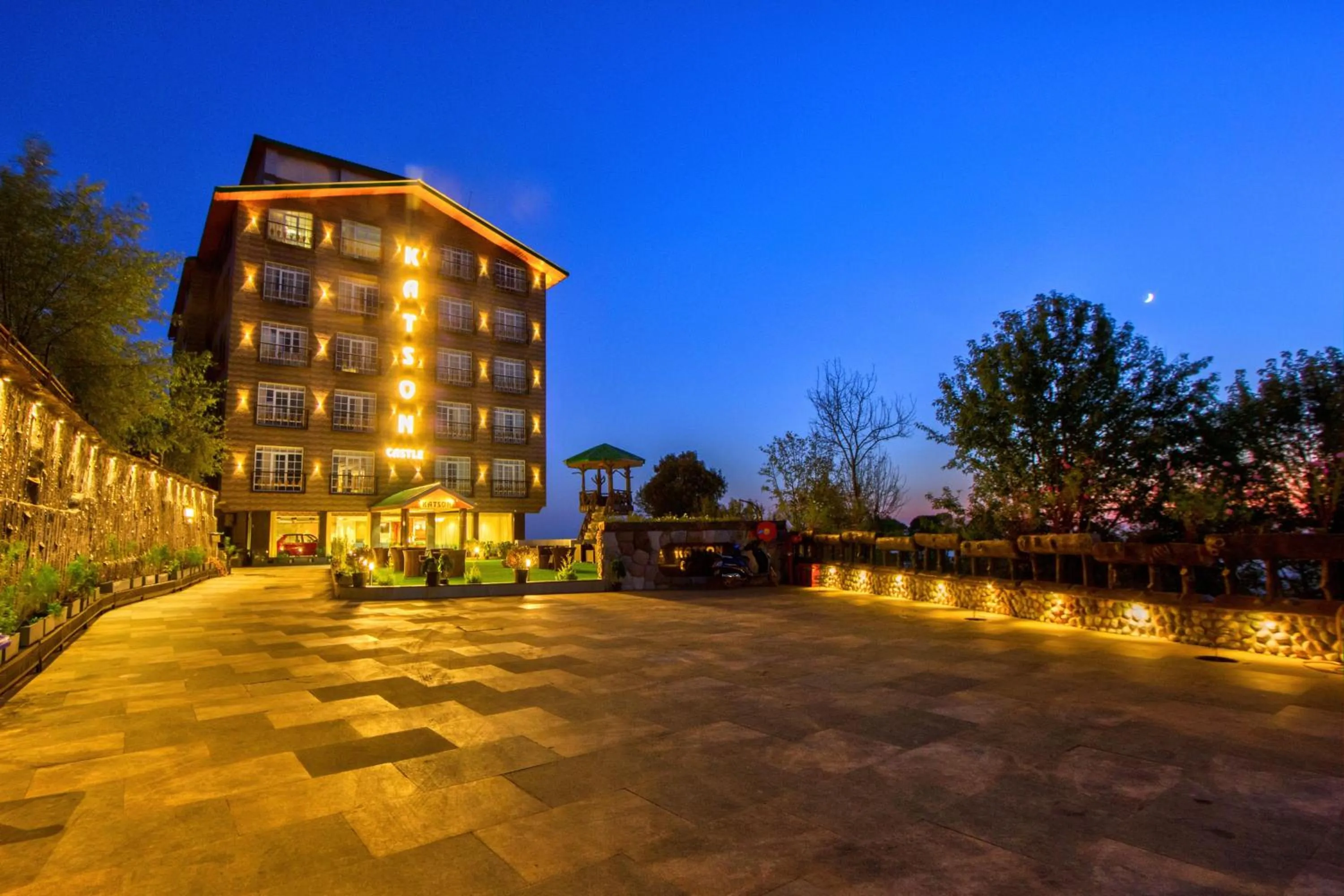 Property building in Hotel Katson Castle Dharamshala